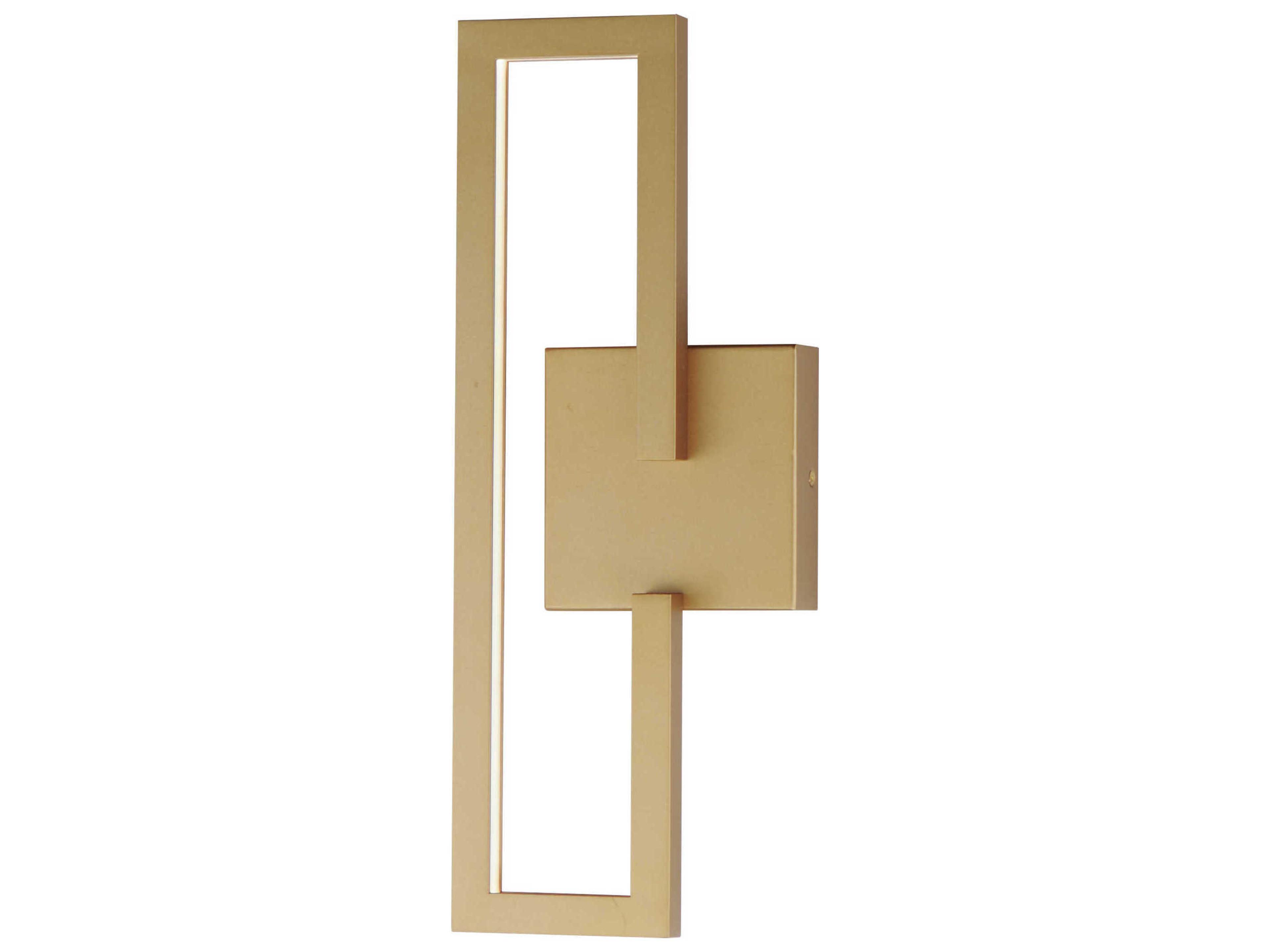 ET2 Penrose 1-Light Gold LED Wall Sconce