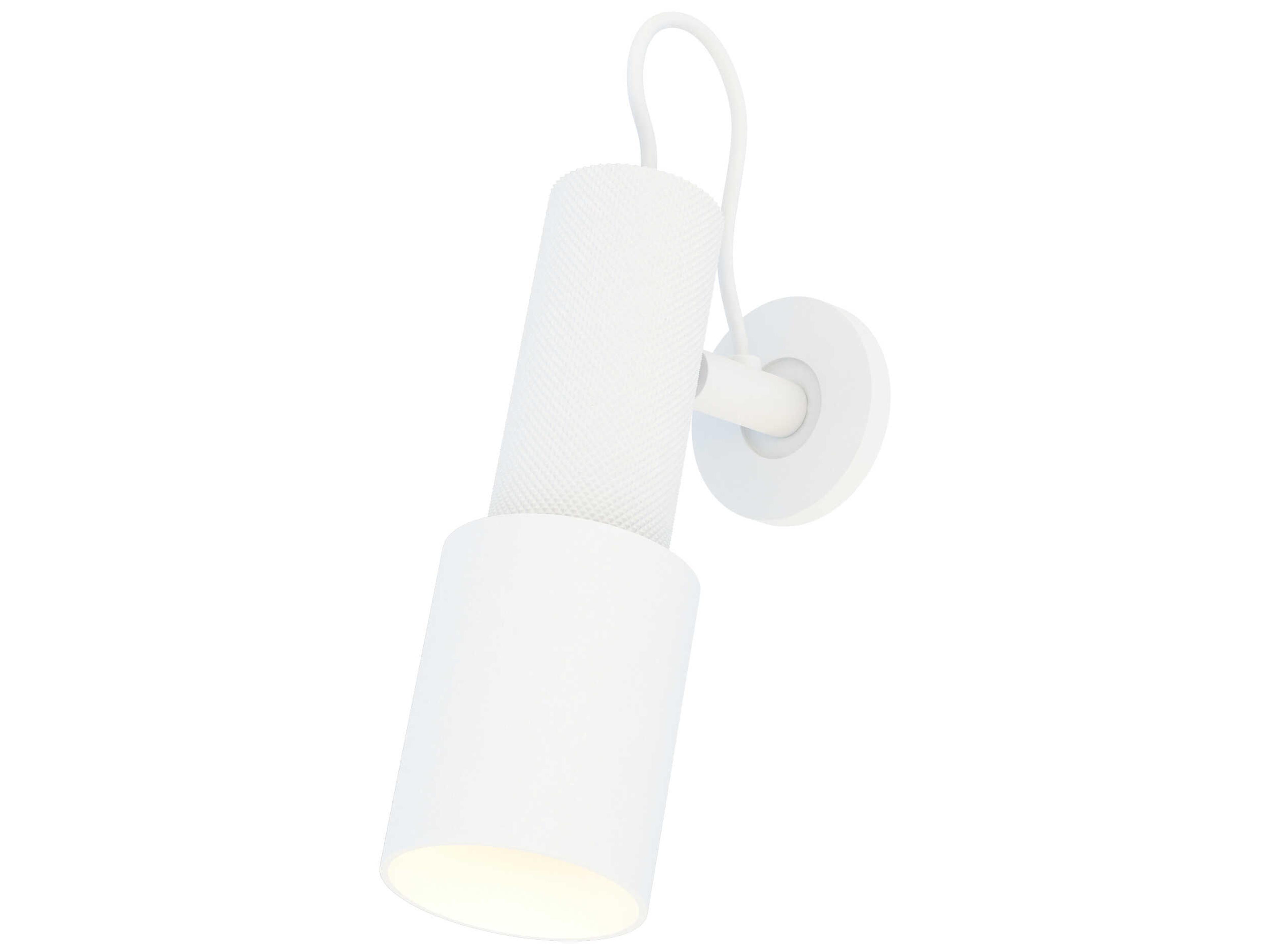 ET2 1-Light White Swing Wall Sconce