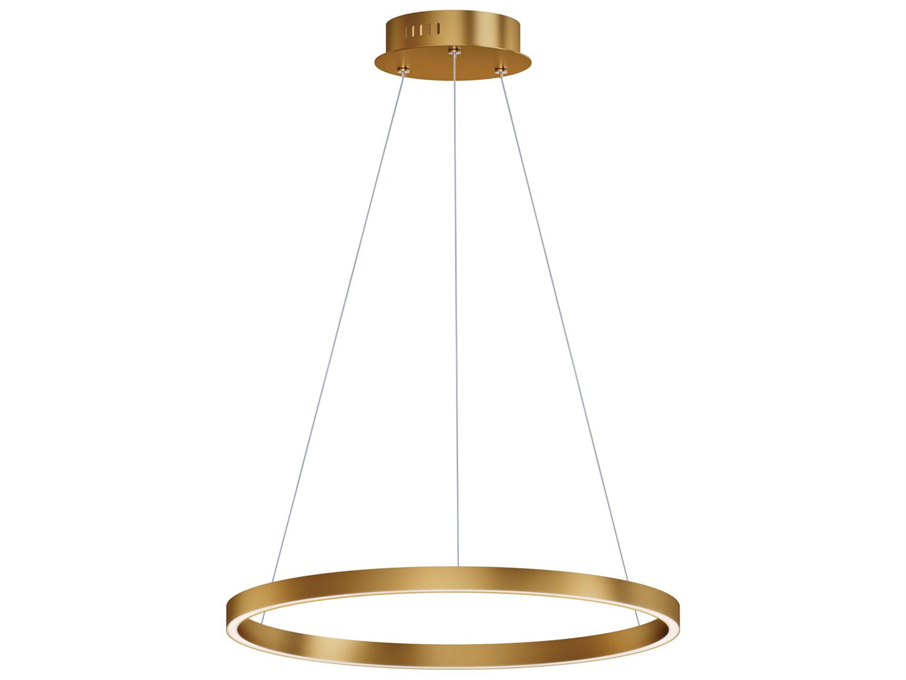 ET2 Groove 1-Light Gold LED Pendant