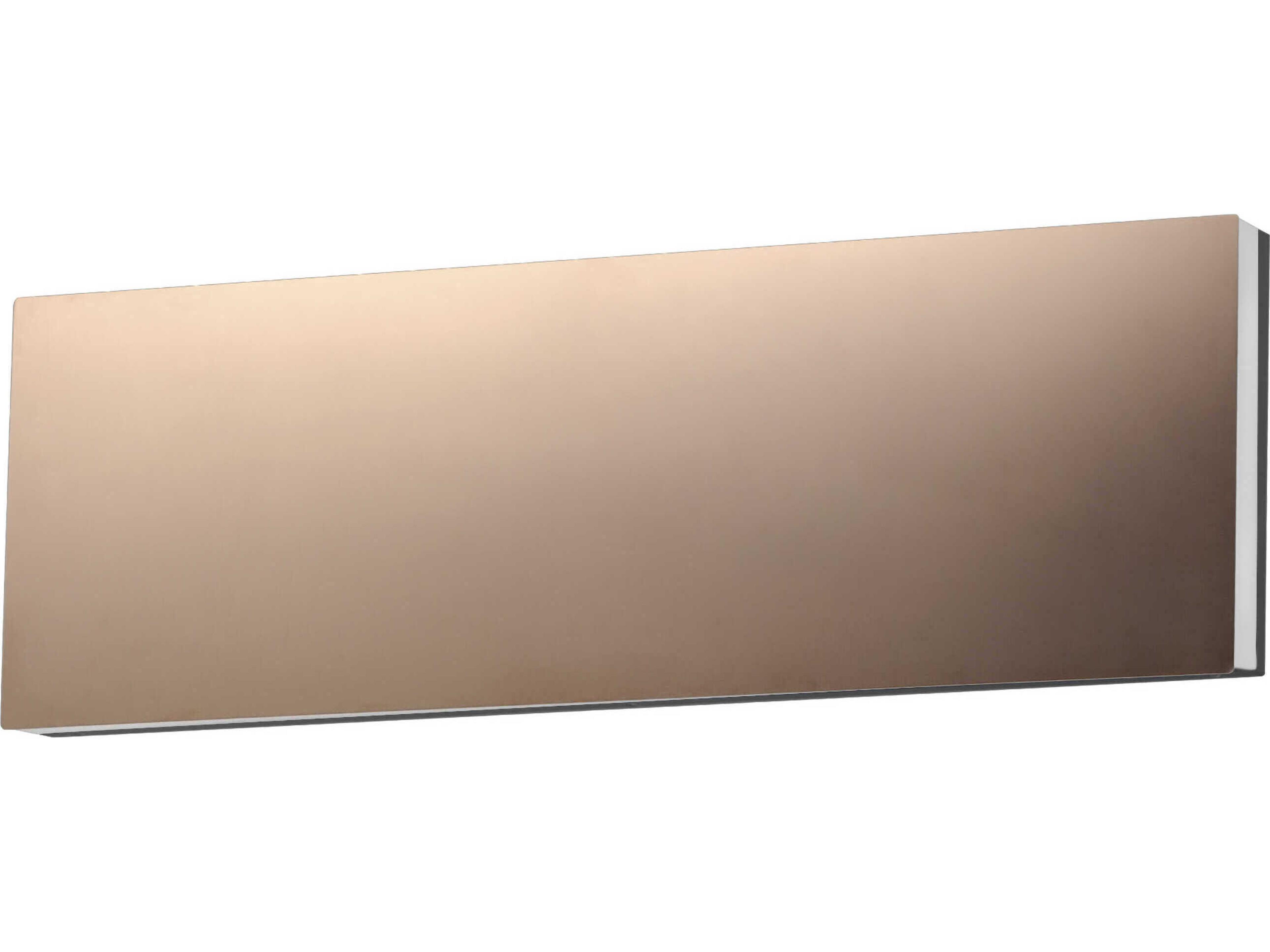 ET2 Embosse 1-Light Polished Bronze LED Vanity Light