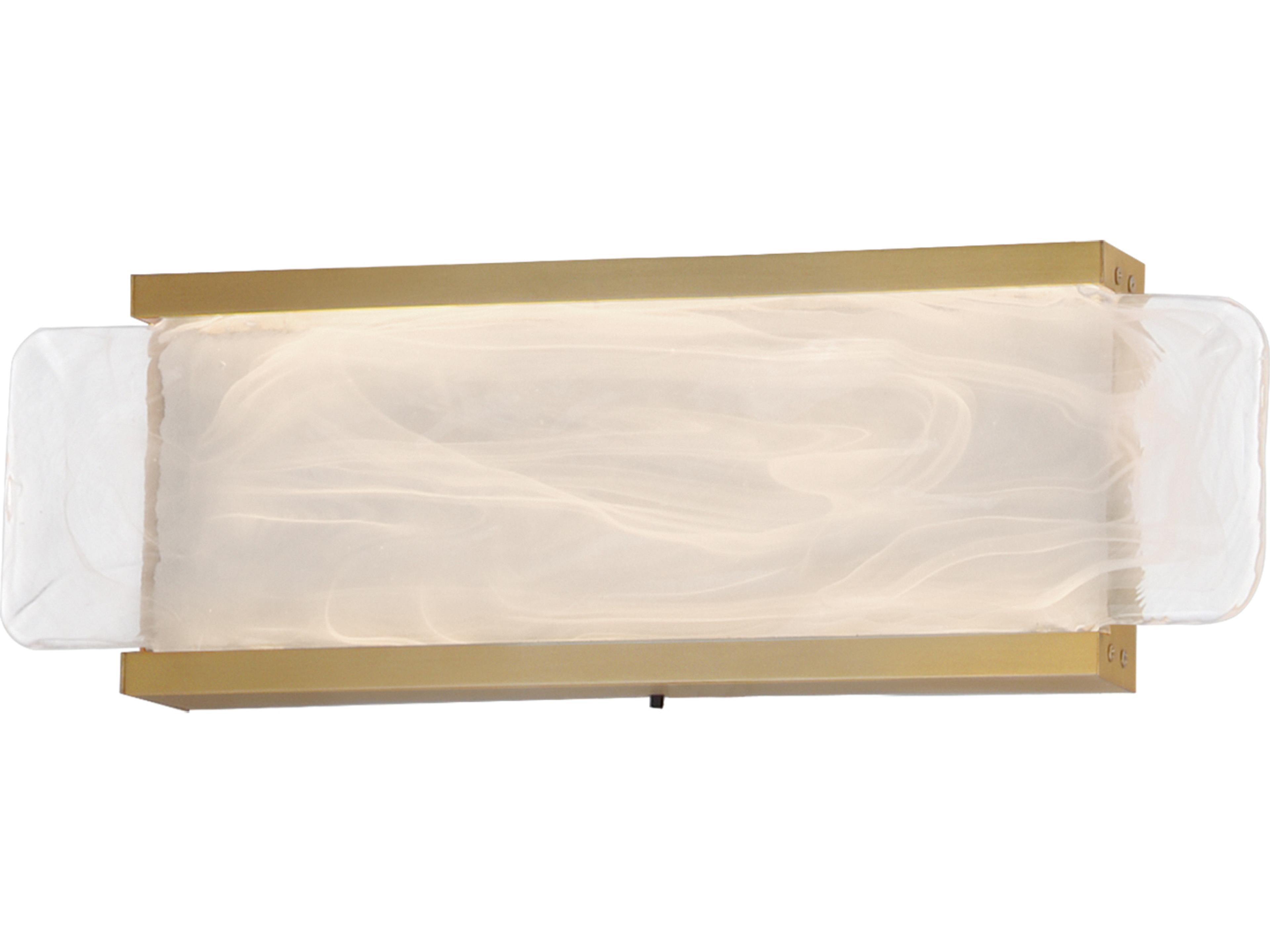 ET2 Celine 1-Light Natural Aged Brass Vanity Light