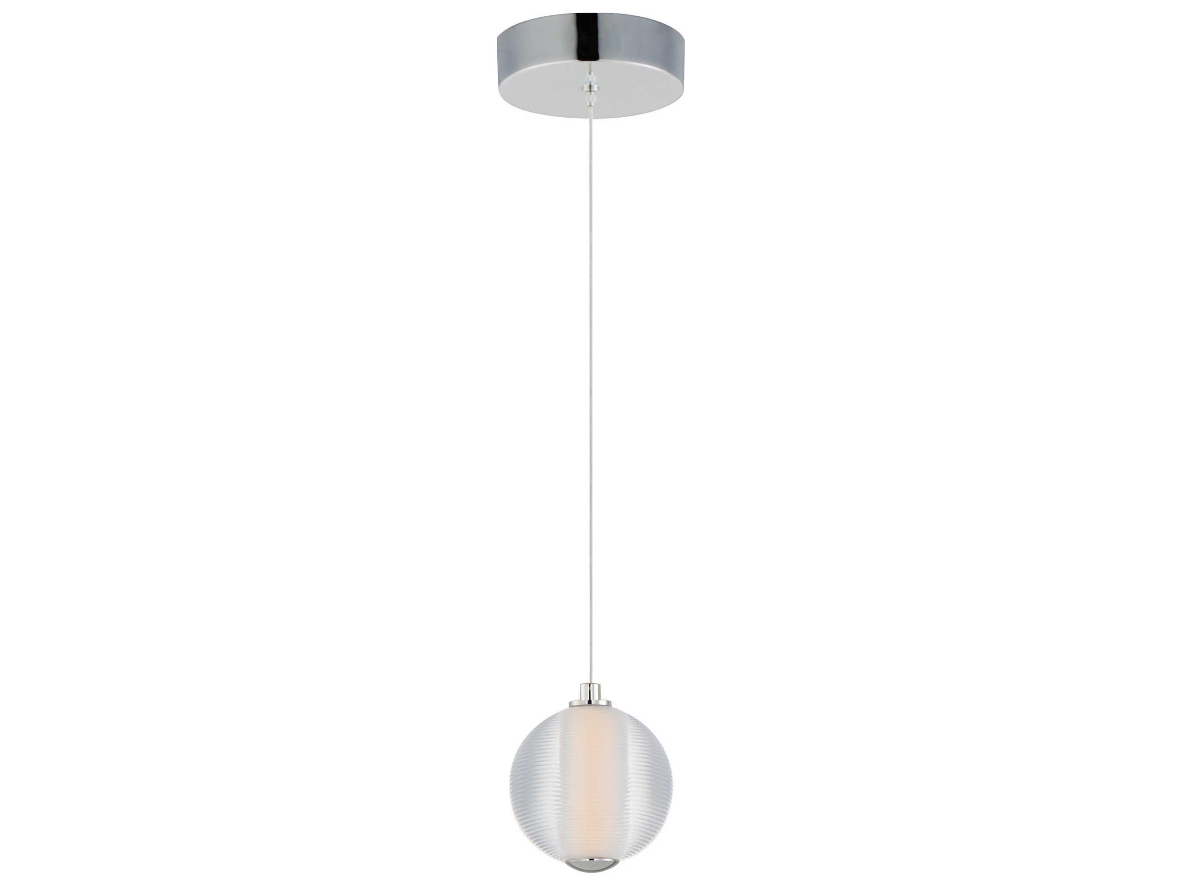 ET2 1-Light Polished Chrome Globe Mini Pendant