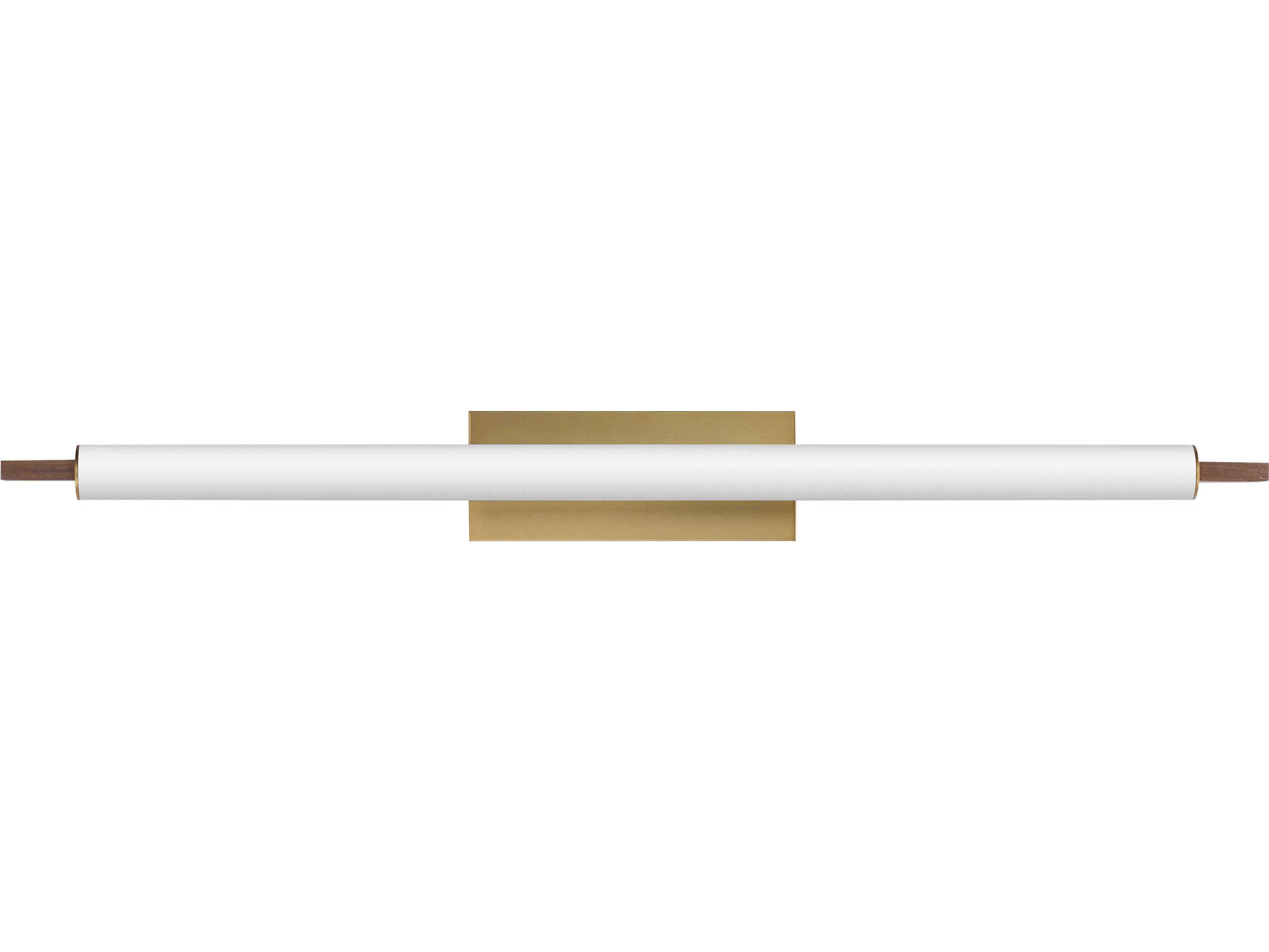 ET2 Joist 1-Light Natural Aged Brass Vanity Light