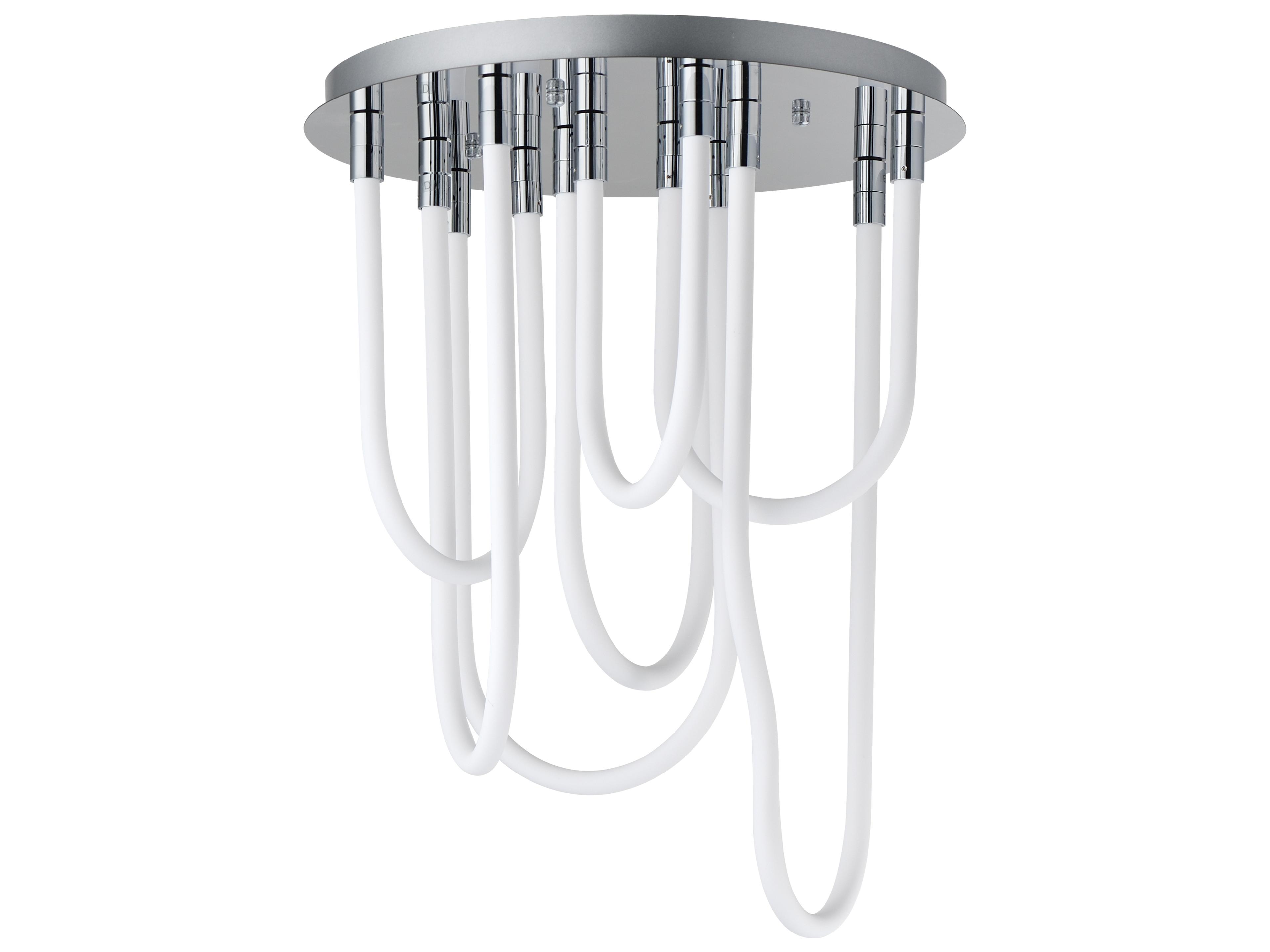 ET2 Soleil 7-Light Polished Chrome Linear Flush Mount