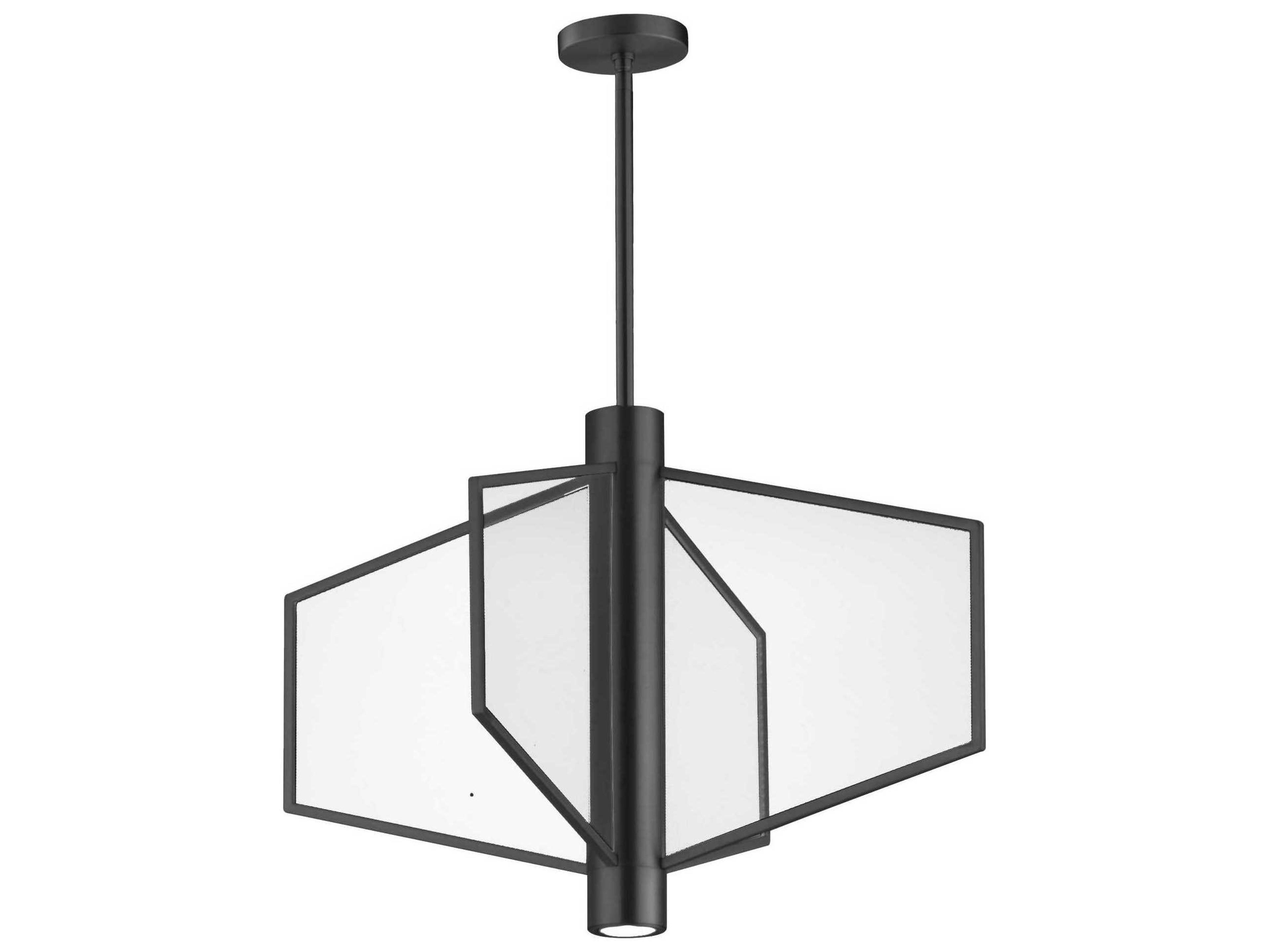 ET2 Telstar 4-Light Black LED Linear Pendant