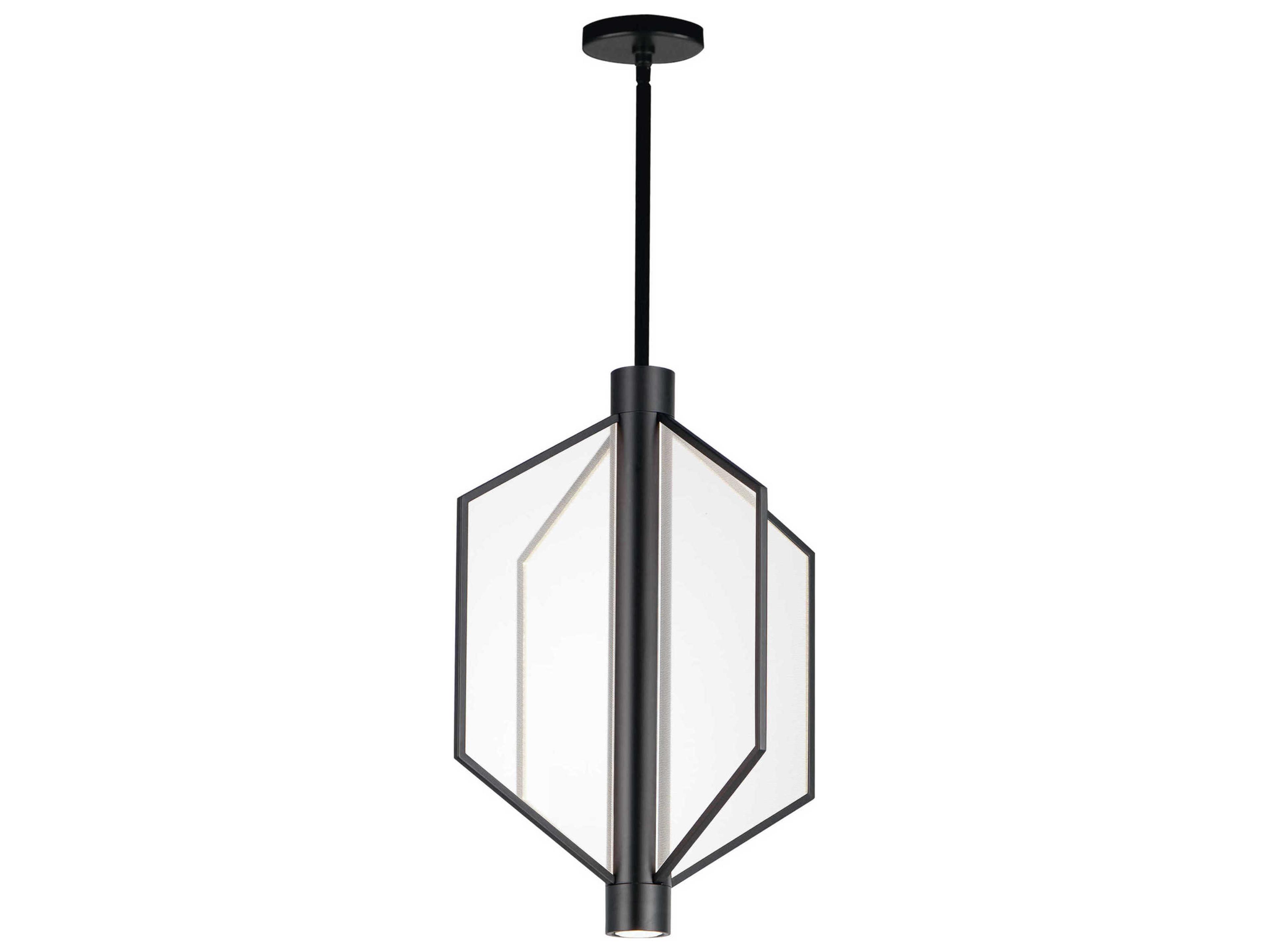 ET2 Telstar 4-Light Black LED Linear Pendant