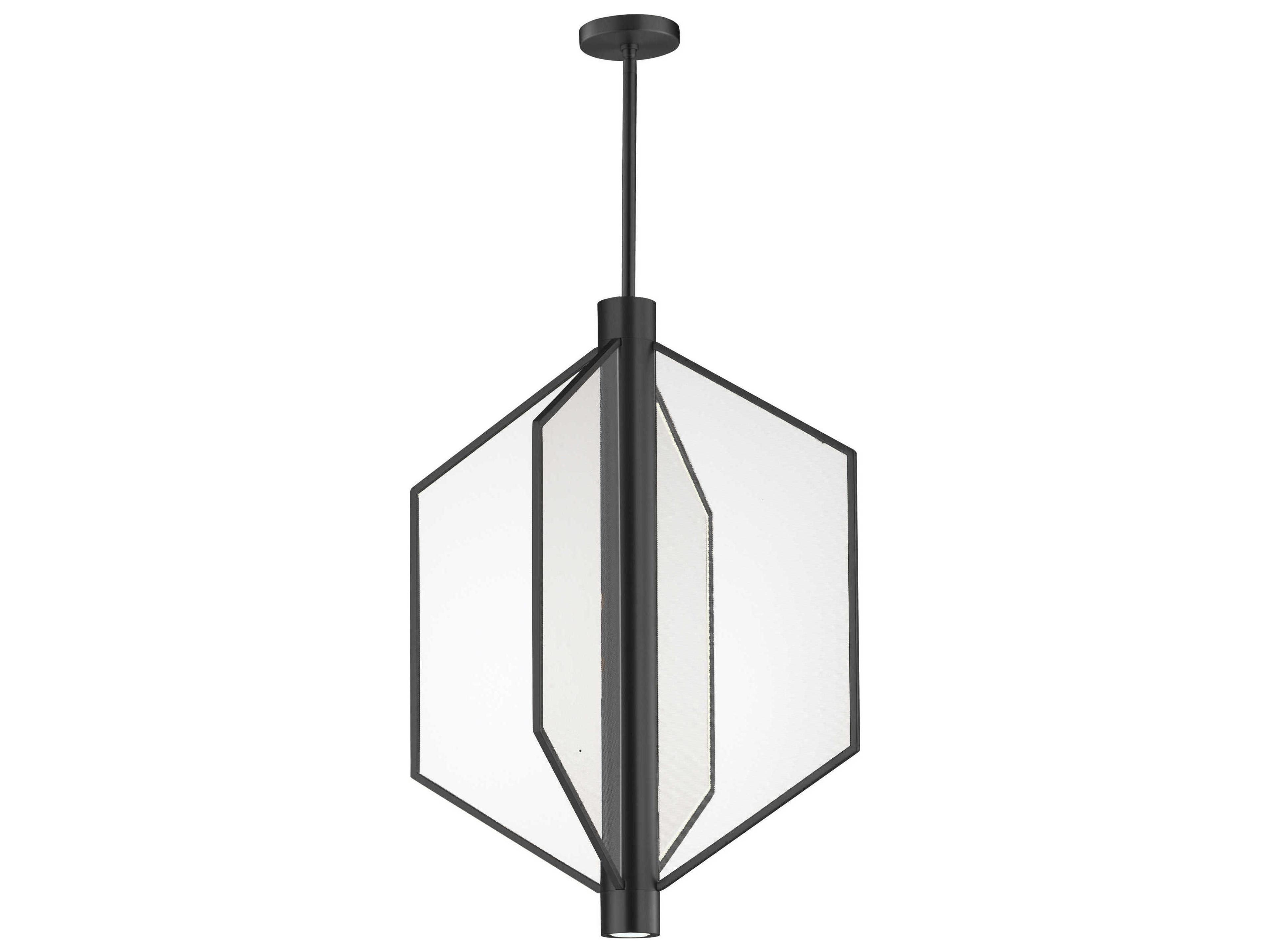 ET2 Telstar 4-Light Black LED Linear Pendant