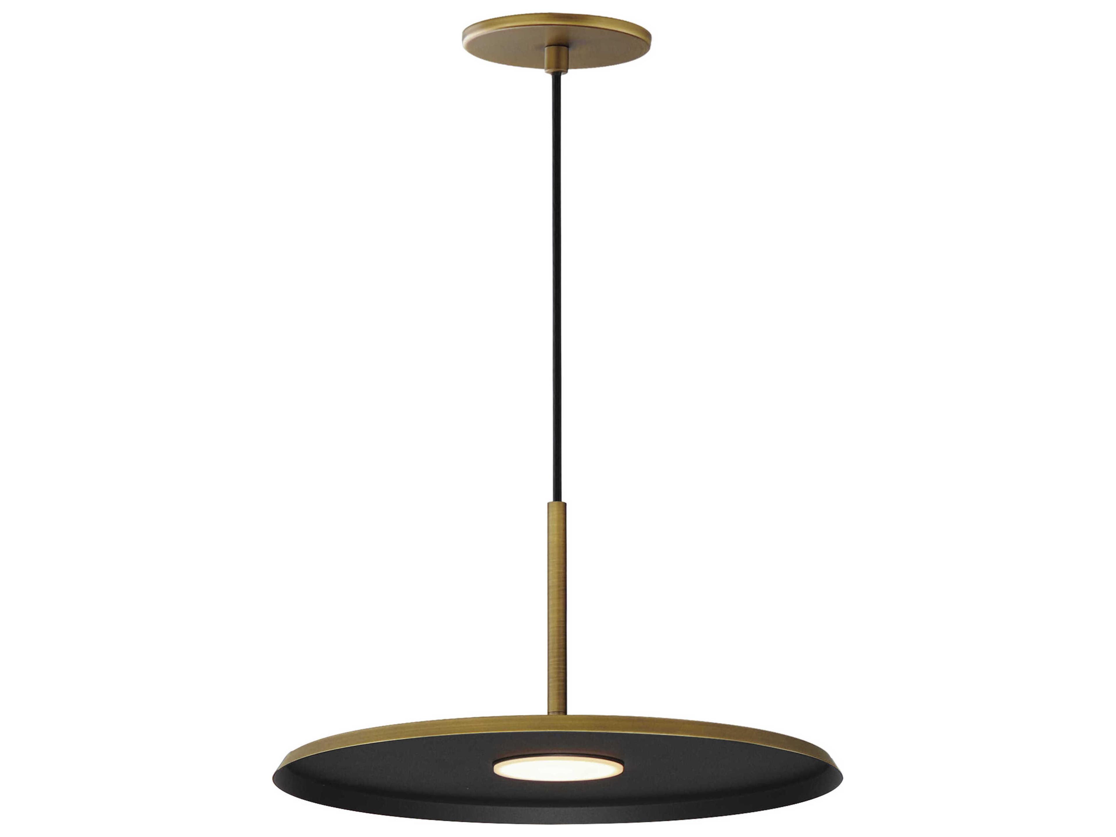 ET2 Berliner 1-Light Antique Brass LED Pendant