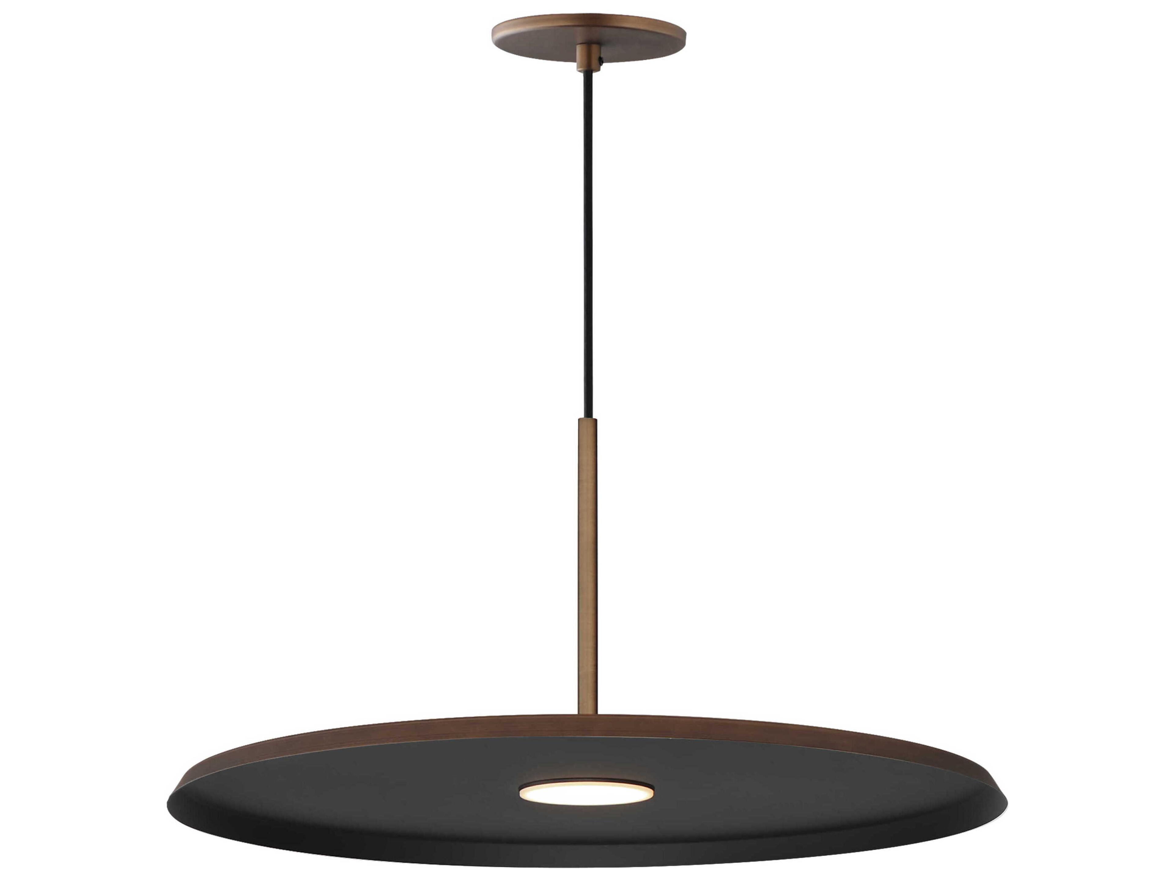 ET2 Berliner 1-Light Antique Copper LED Pendant