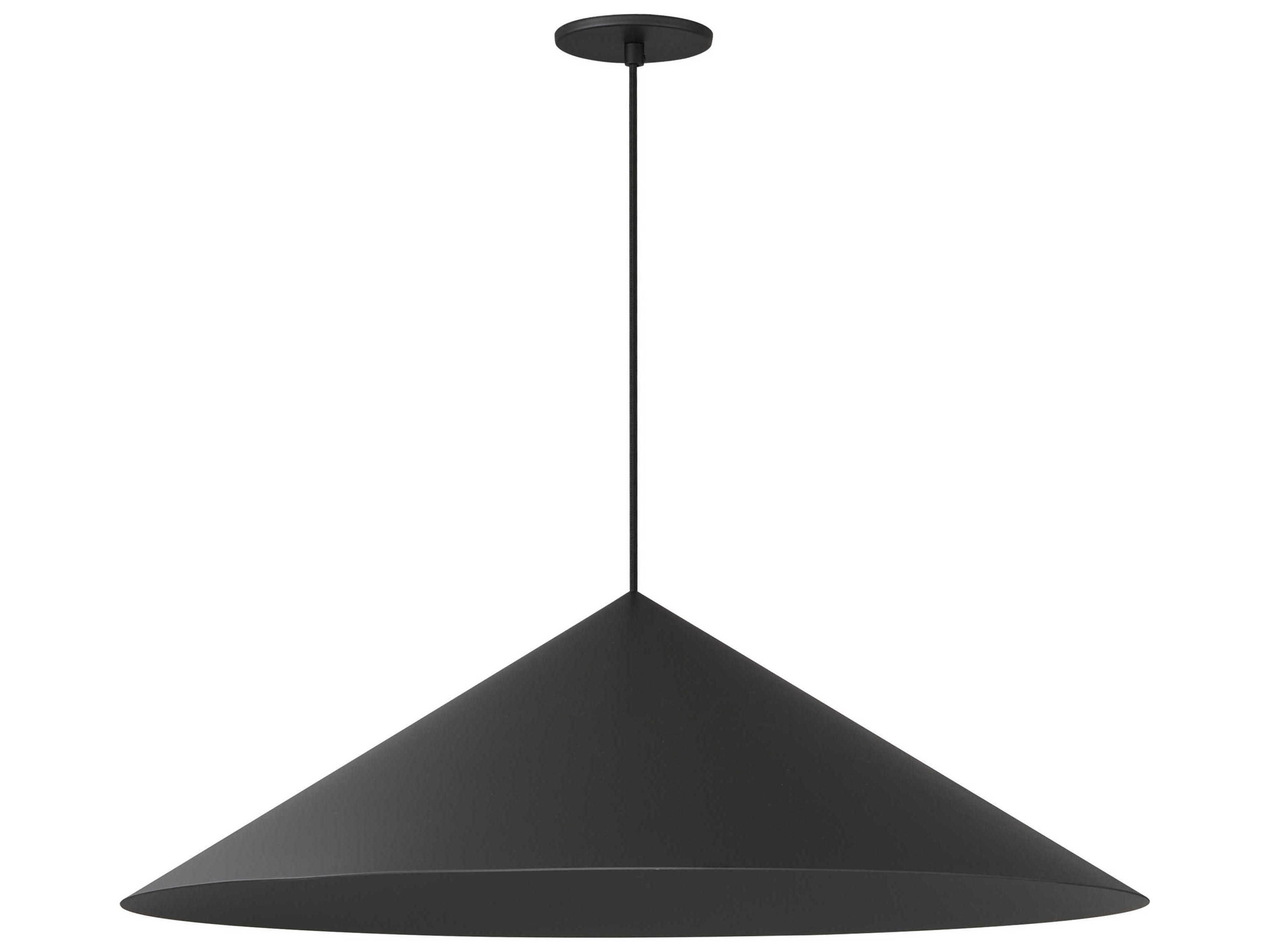 ET2 Pitch 1-Light Black LED Pendant