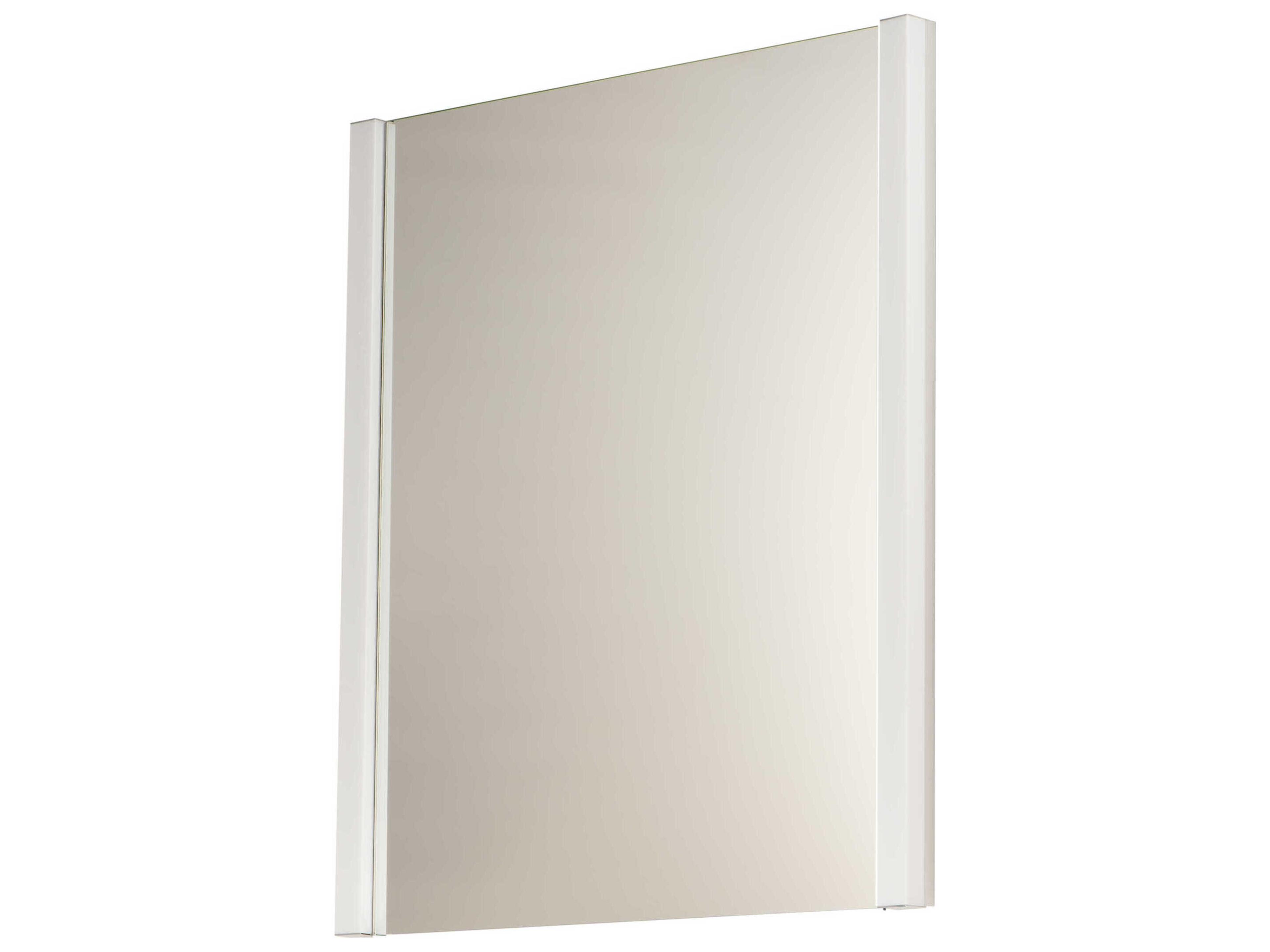 ET2 Luminance Polished Chrome LED Rectangular Wall Mirror