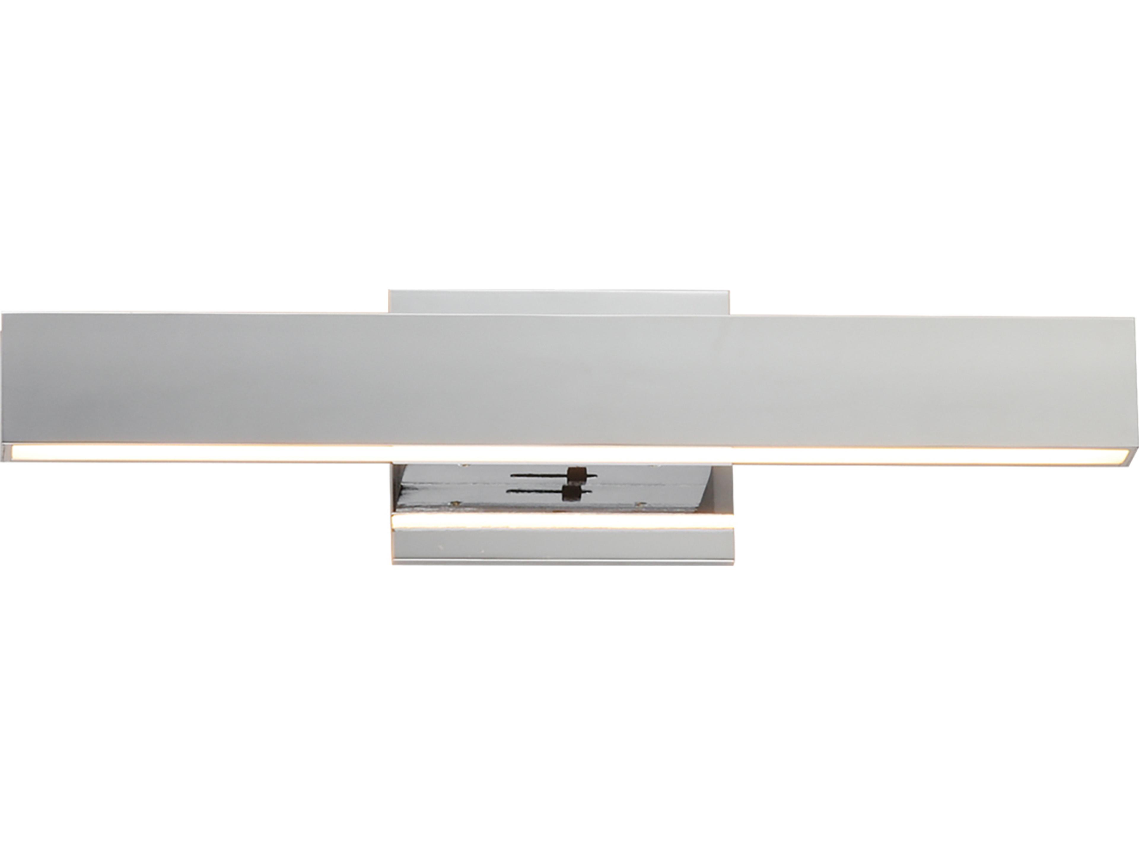 ET2 Alumilux 2-Light Polished Chrome Vanity Light