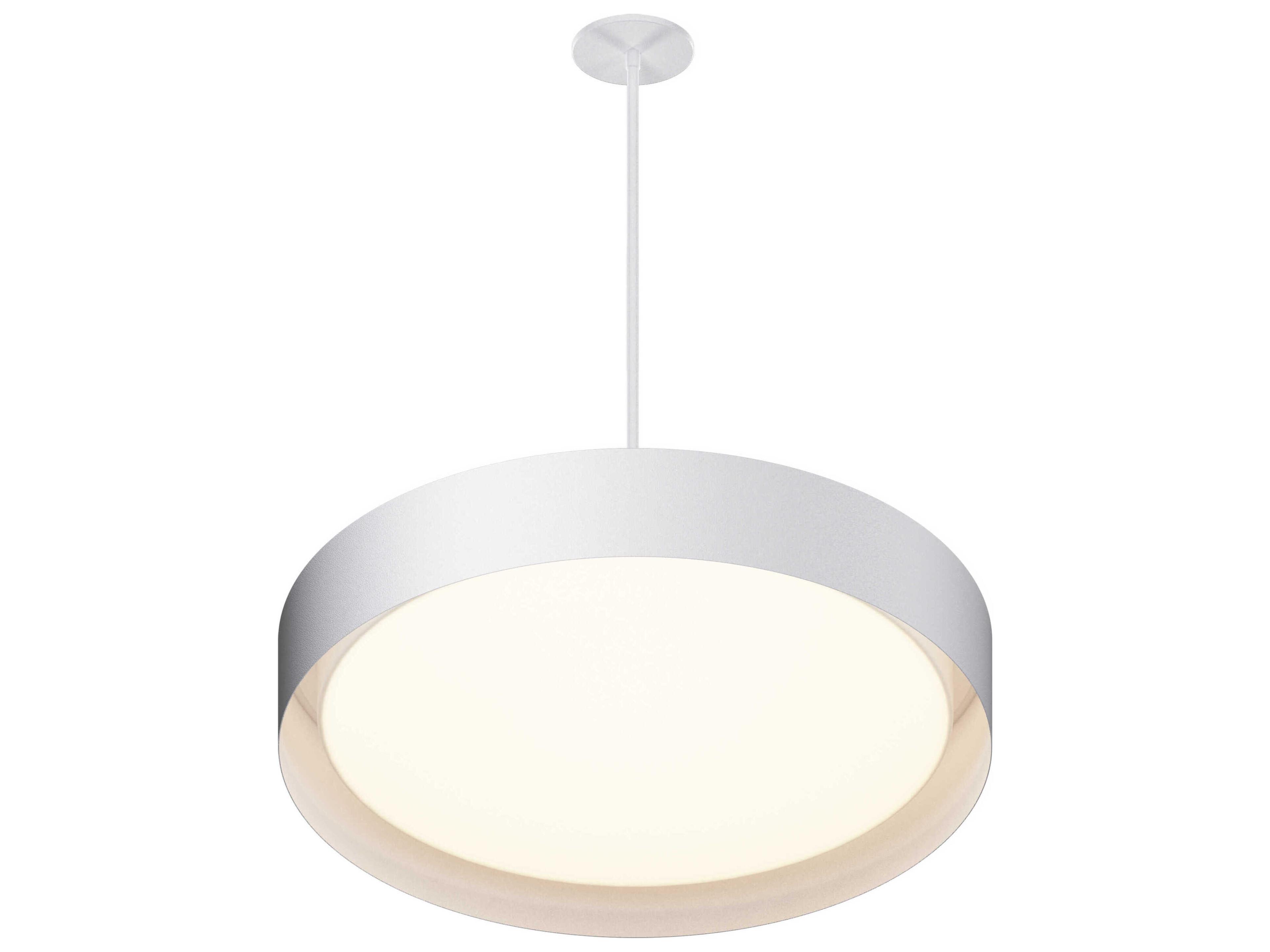 ET2 Echo 1-Light White LED Drum Pendant