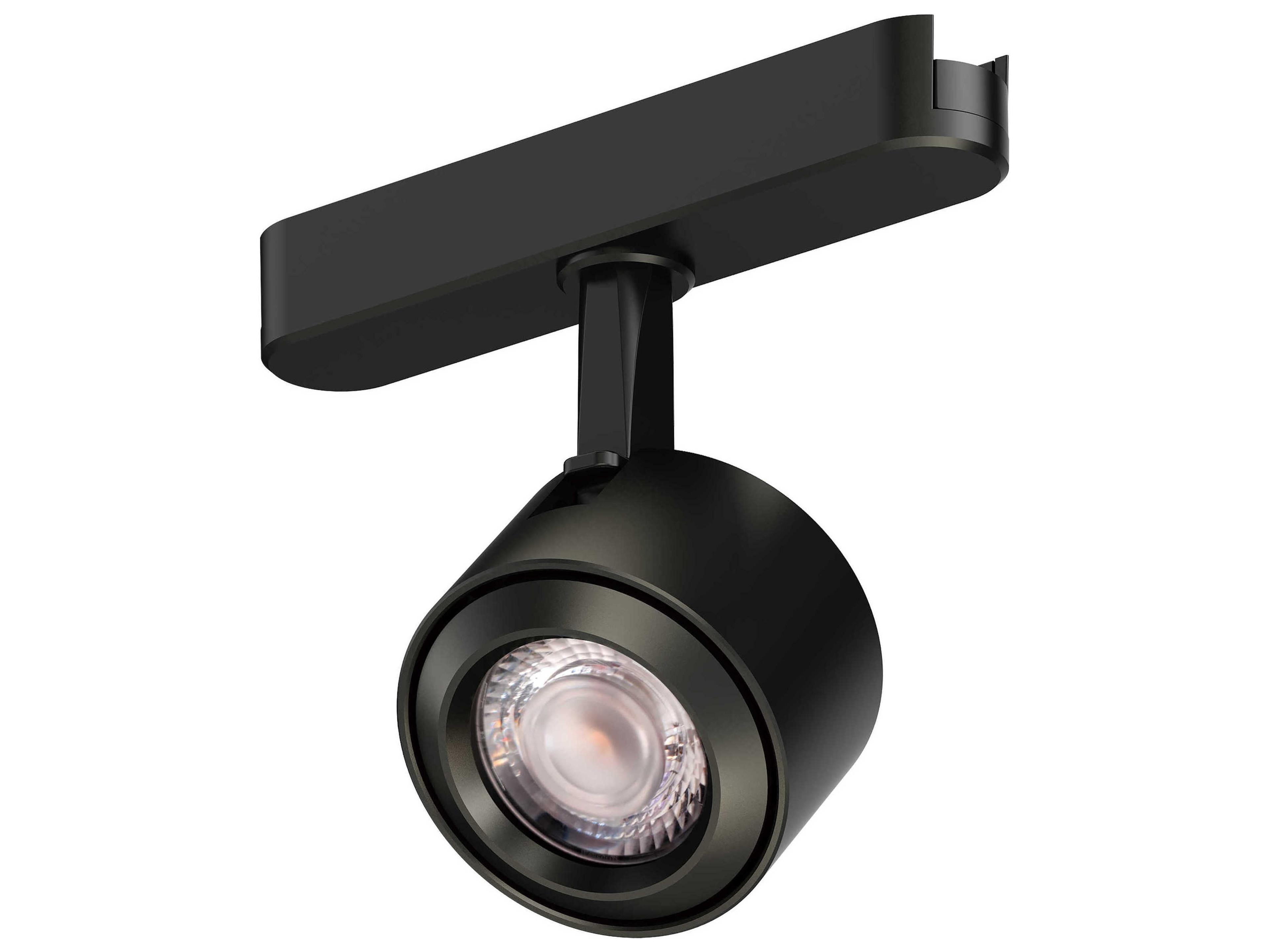 ET2 1-Light Black Round Spot Light