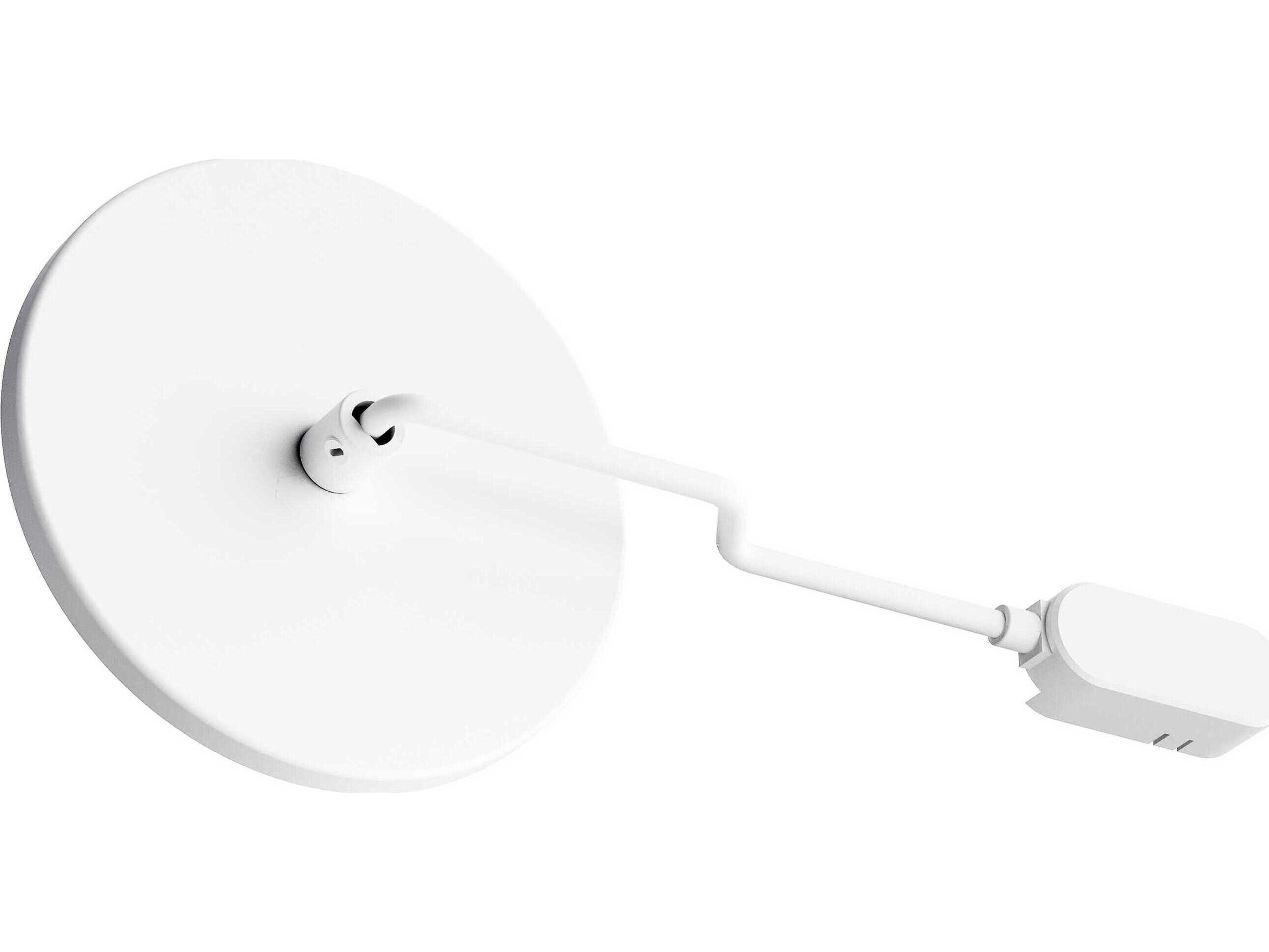 Continuum Track White Plug and Cover Plate