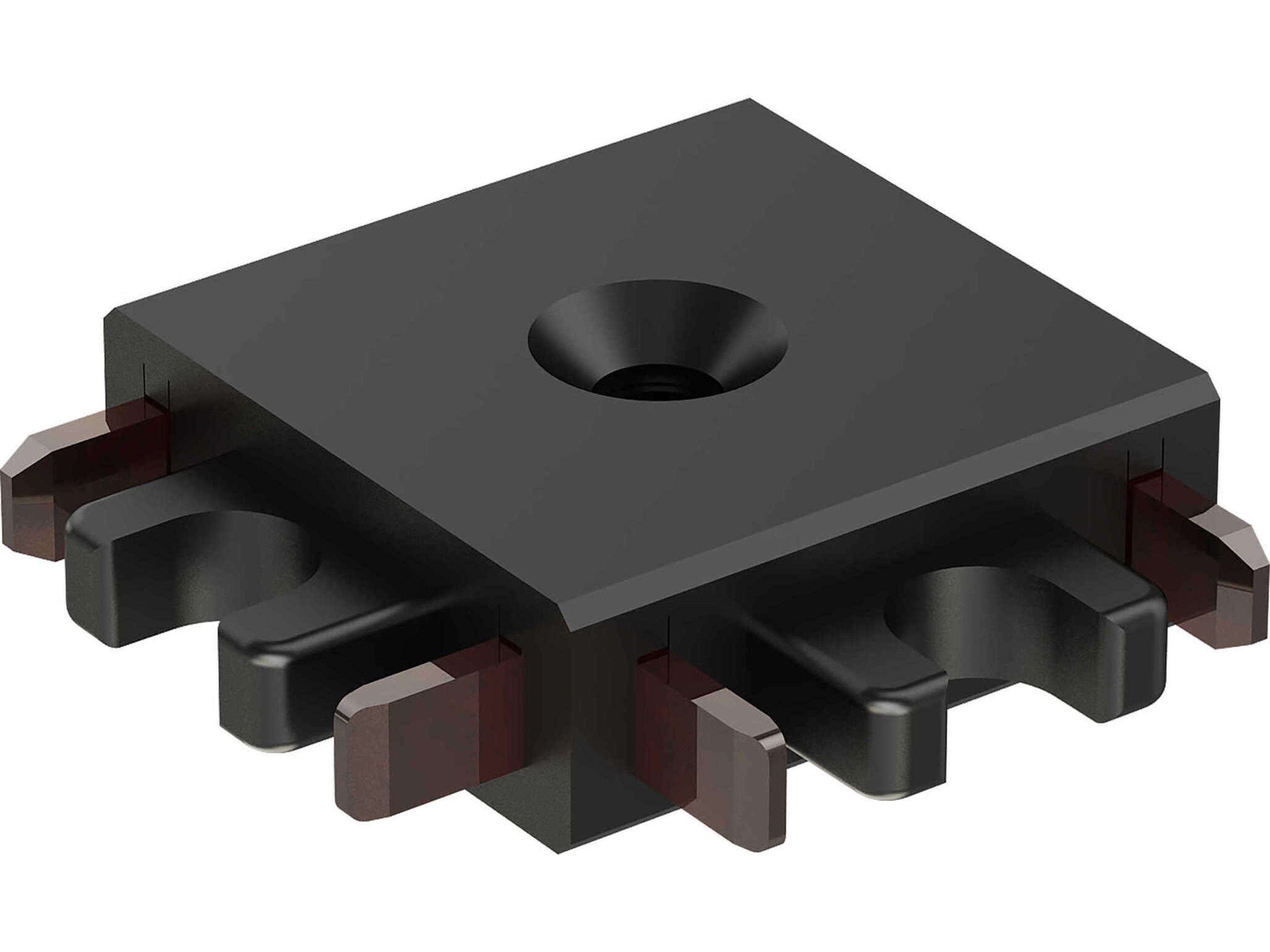 Continuum Track Black 90 Degree Corner Connector