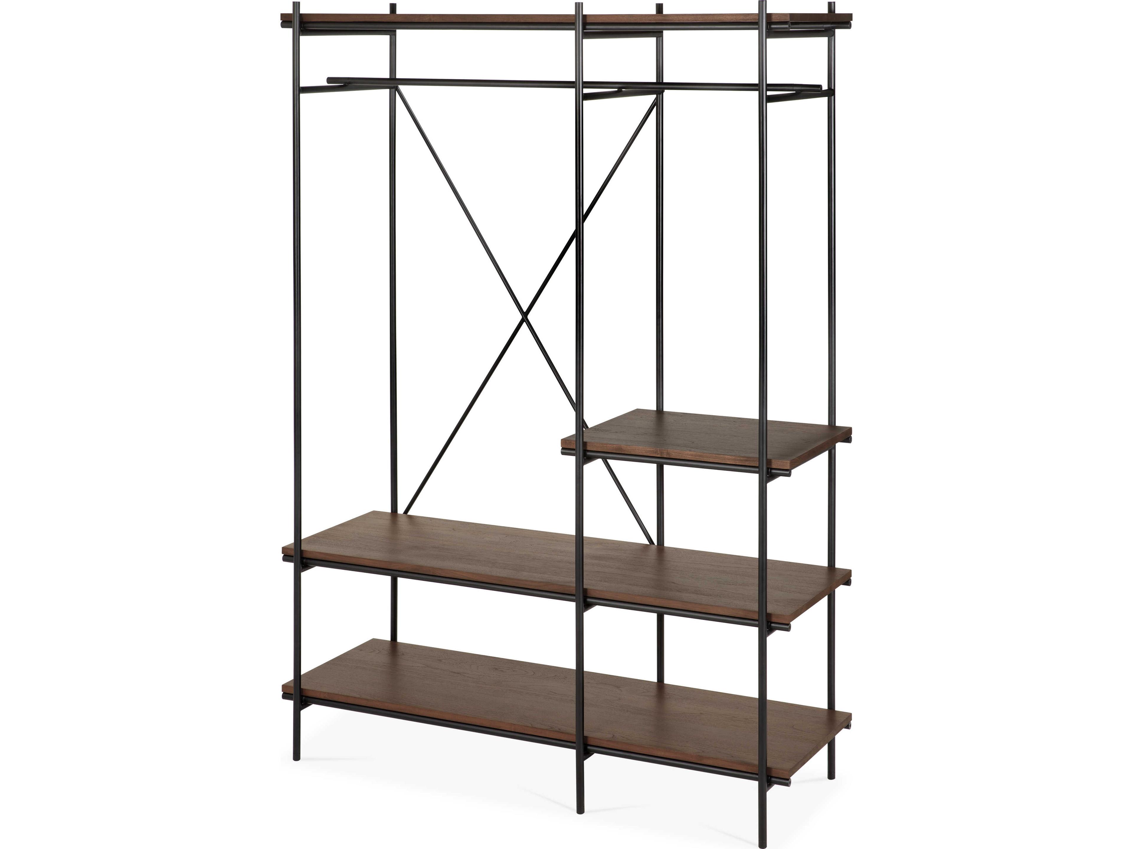 Ethnicraft Oscar Teak Brown Hanging Rack