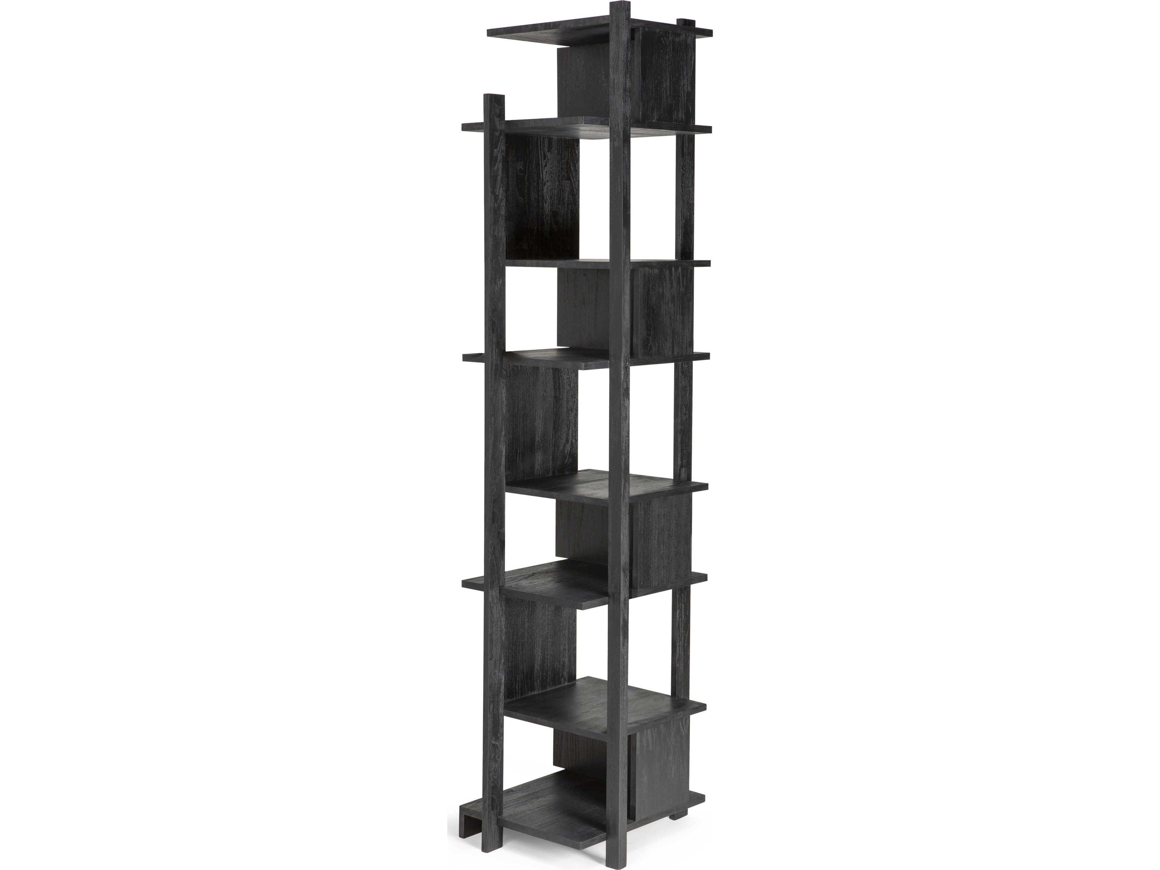 Ethnicraft Abstract Teak Black Column