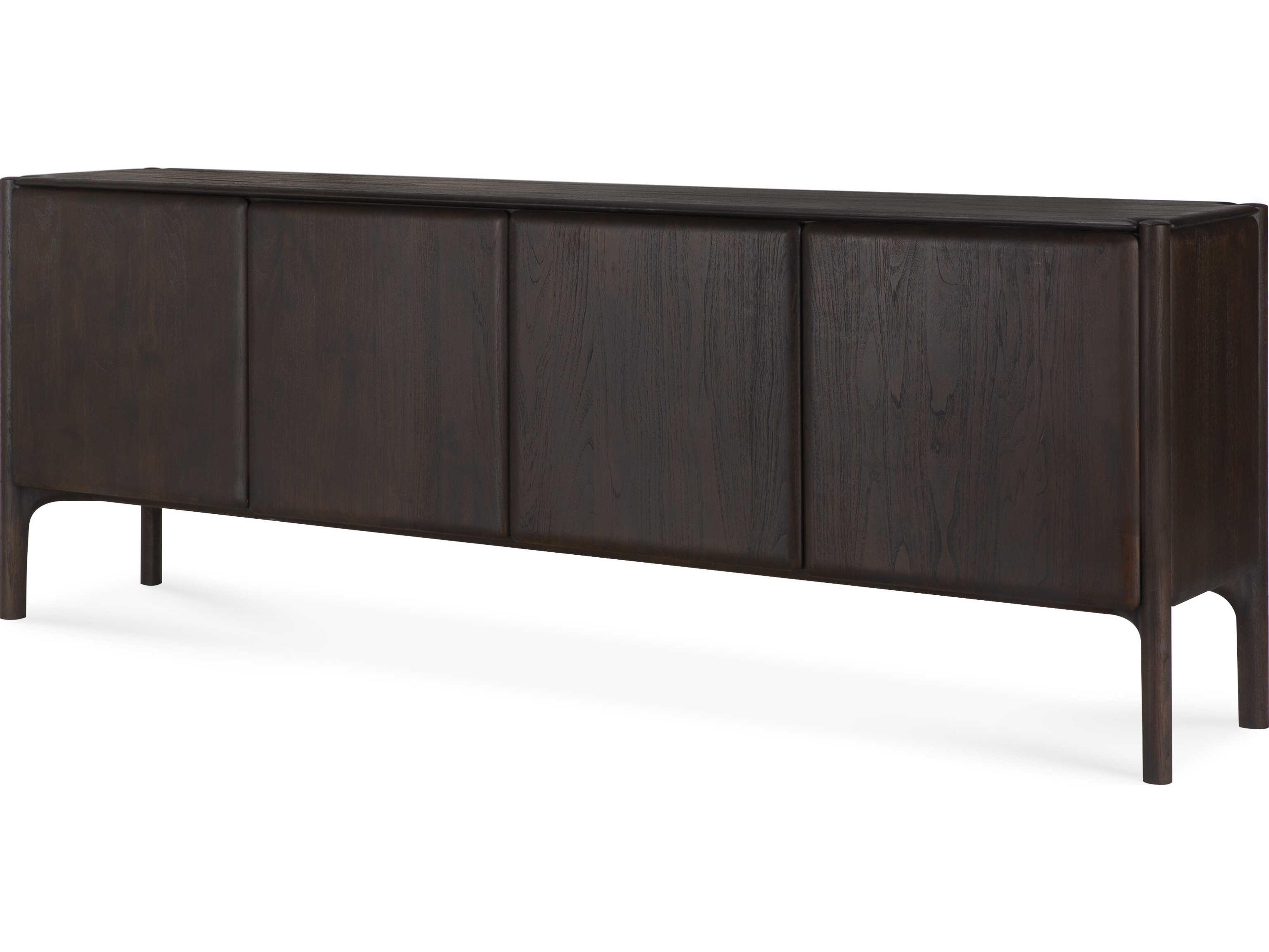 Ethnicraft Pi Teak Dark Brown Pi Sideboard