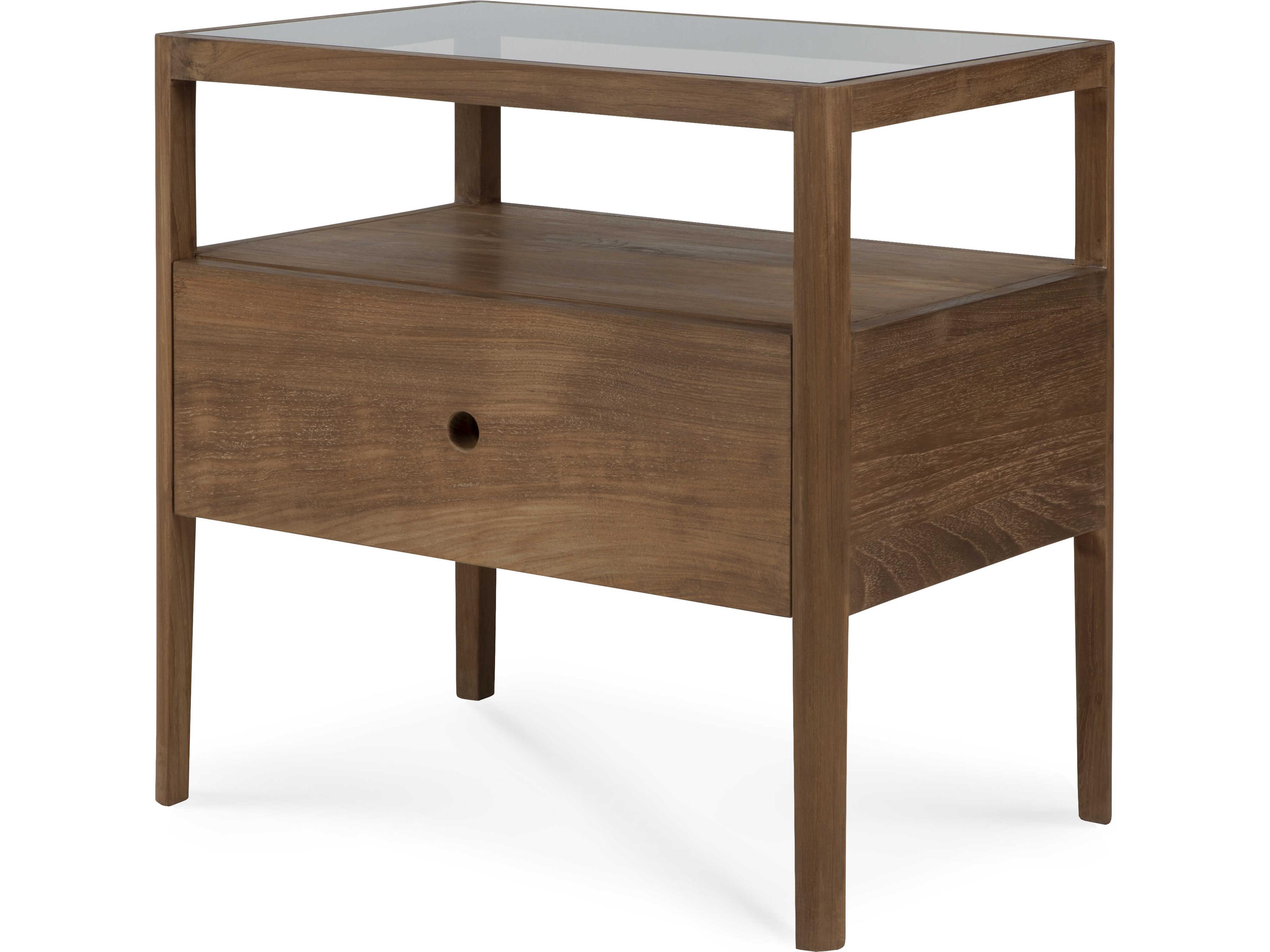 Ethnicraft Spindle Reclaimed Teak Bedside Table