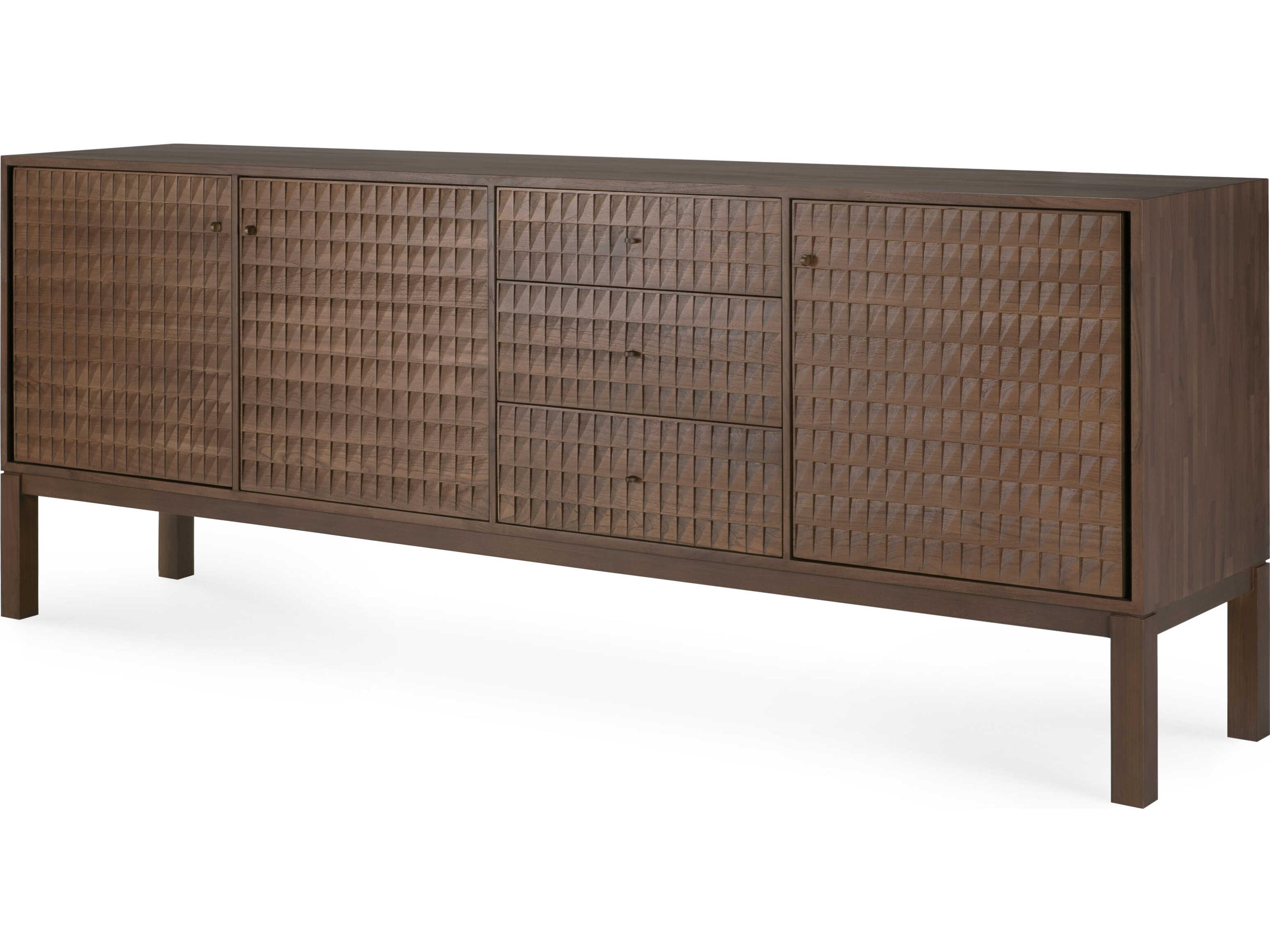 Ethnicraft Sono Teak Light Brown Sideboard
