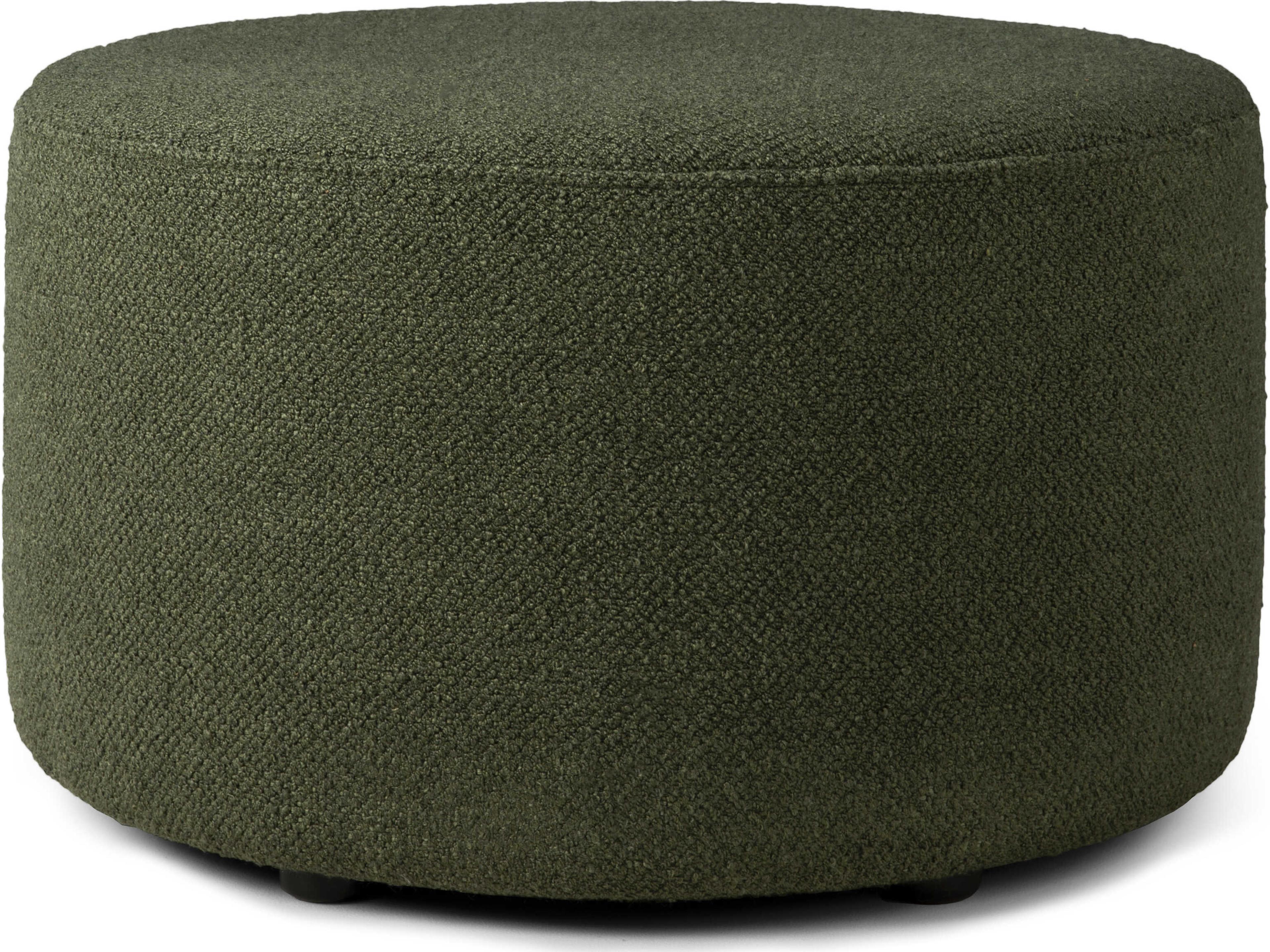 Ethnicraft Barrow Pine Green Pouf