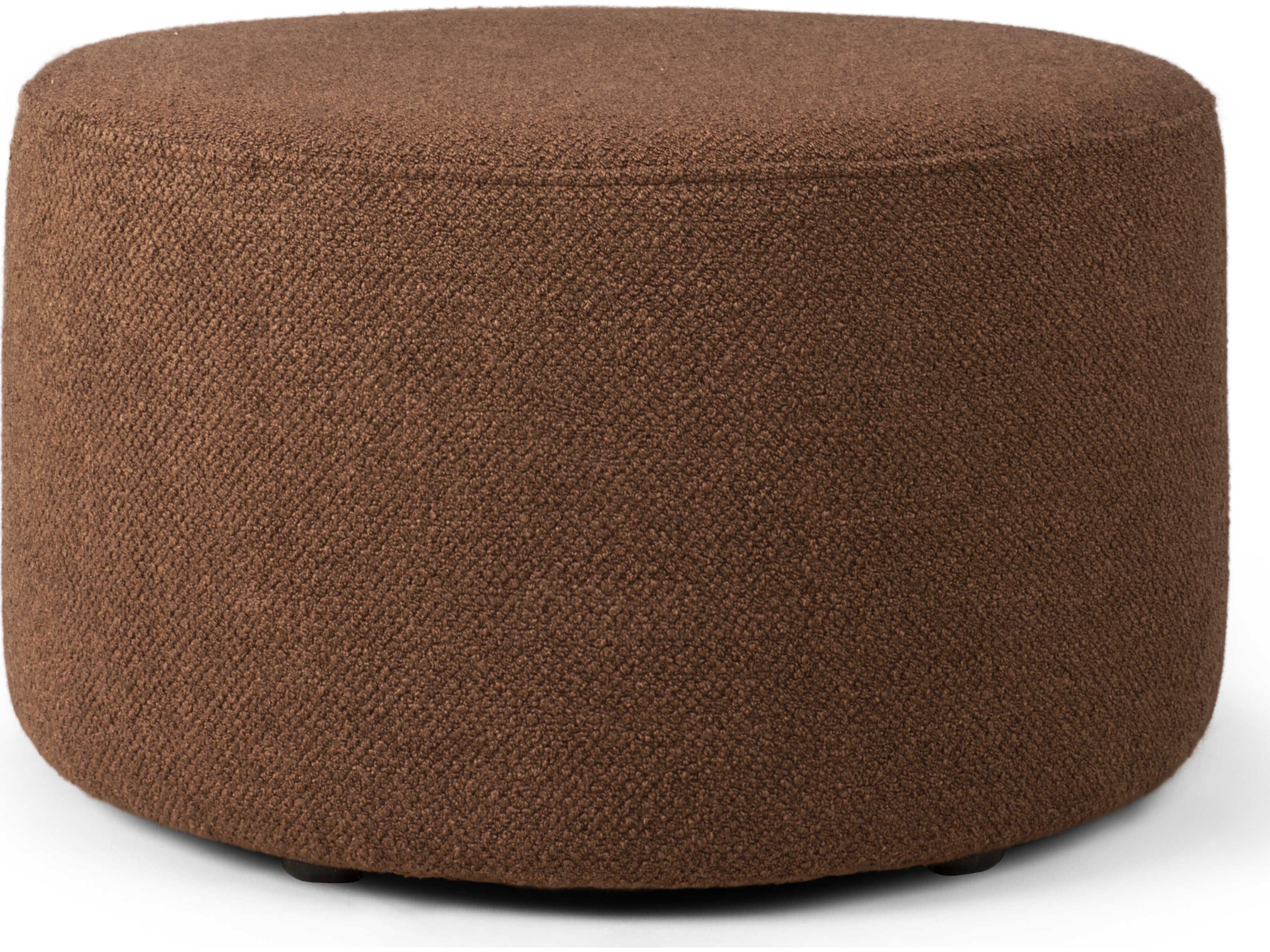 Ethnicraft Barrow Copper Pouf