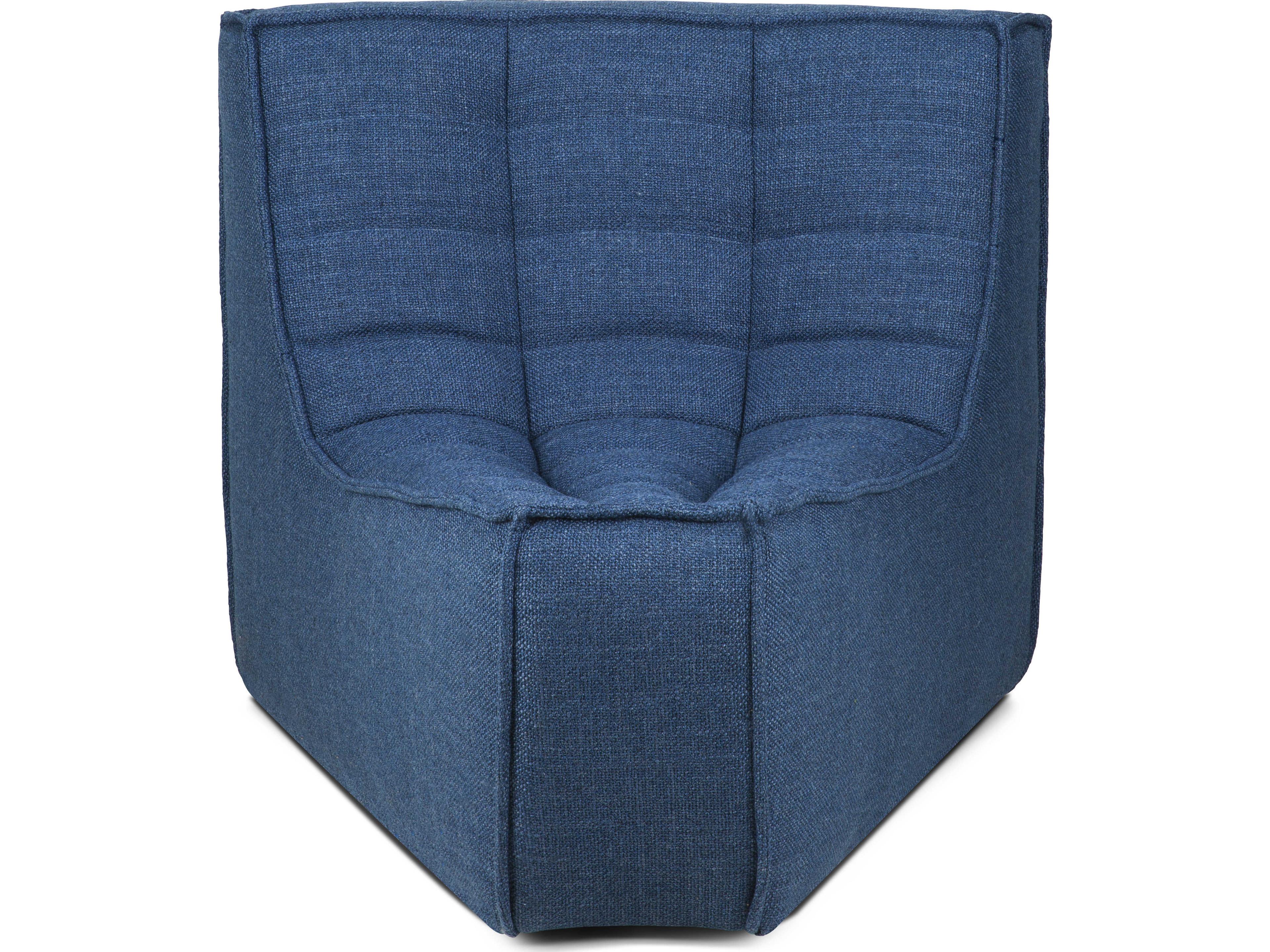 Ethnicraft N701 Blue Modular Sofa