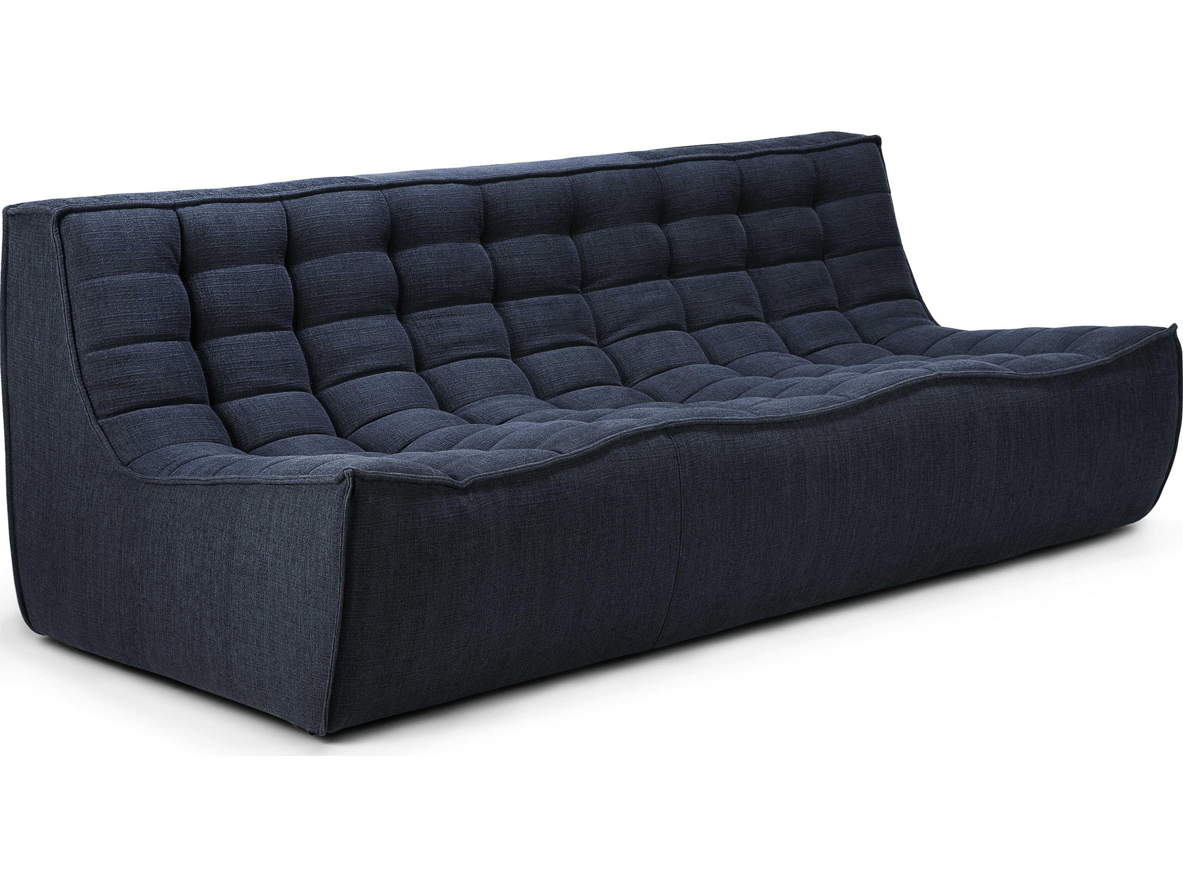 Ethnicraft N701 Graphite Eco Modular Sofa