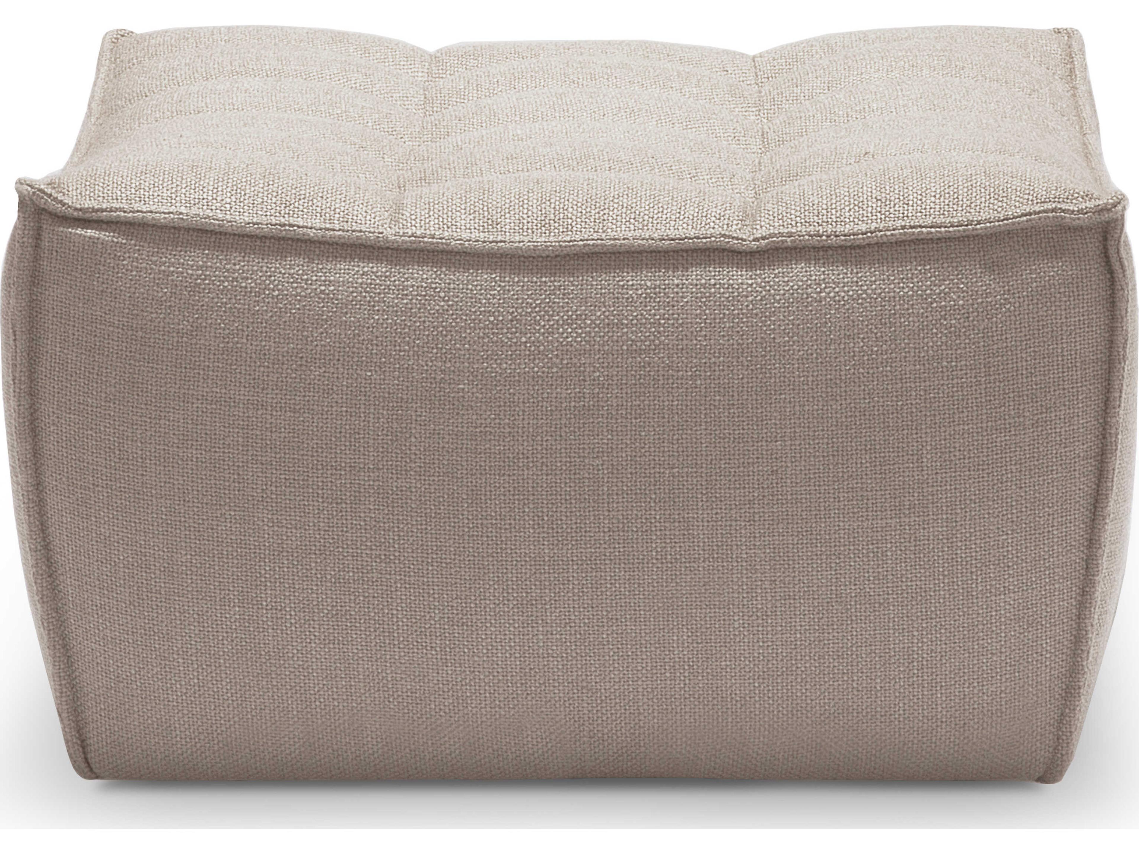 Ethnicraft N701 Beige Footstool