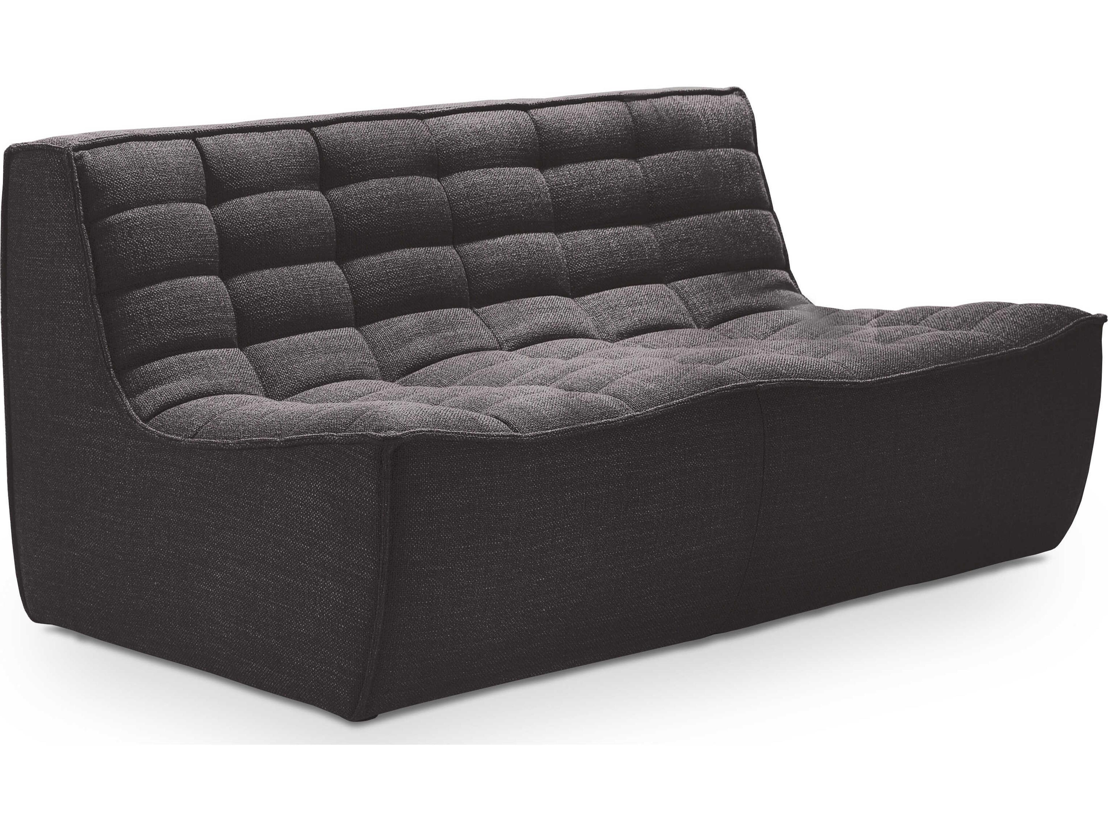 Ethnicraft N701 Dark Grey Modular Sofa