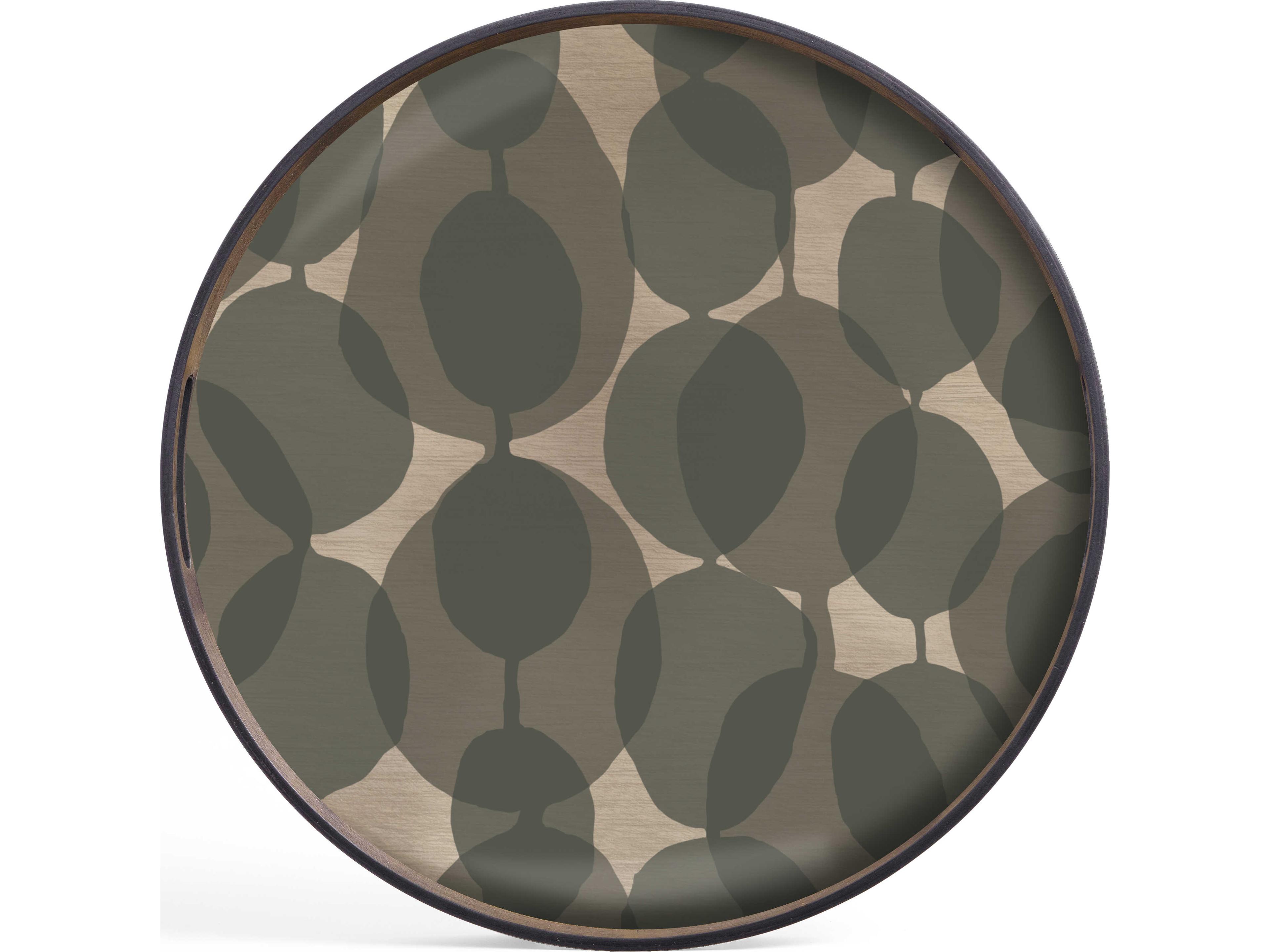 Ethnicraft Connected Dots Small Glass Tray