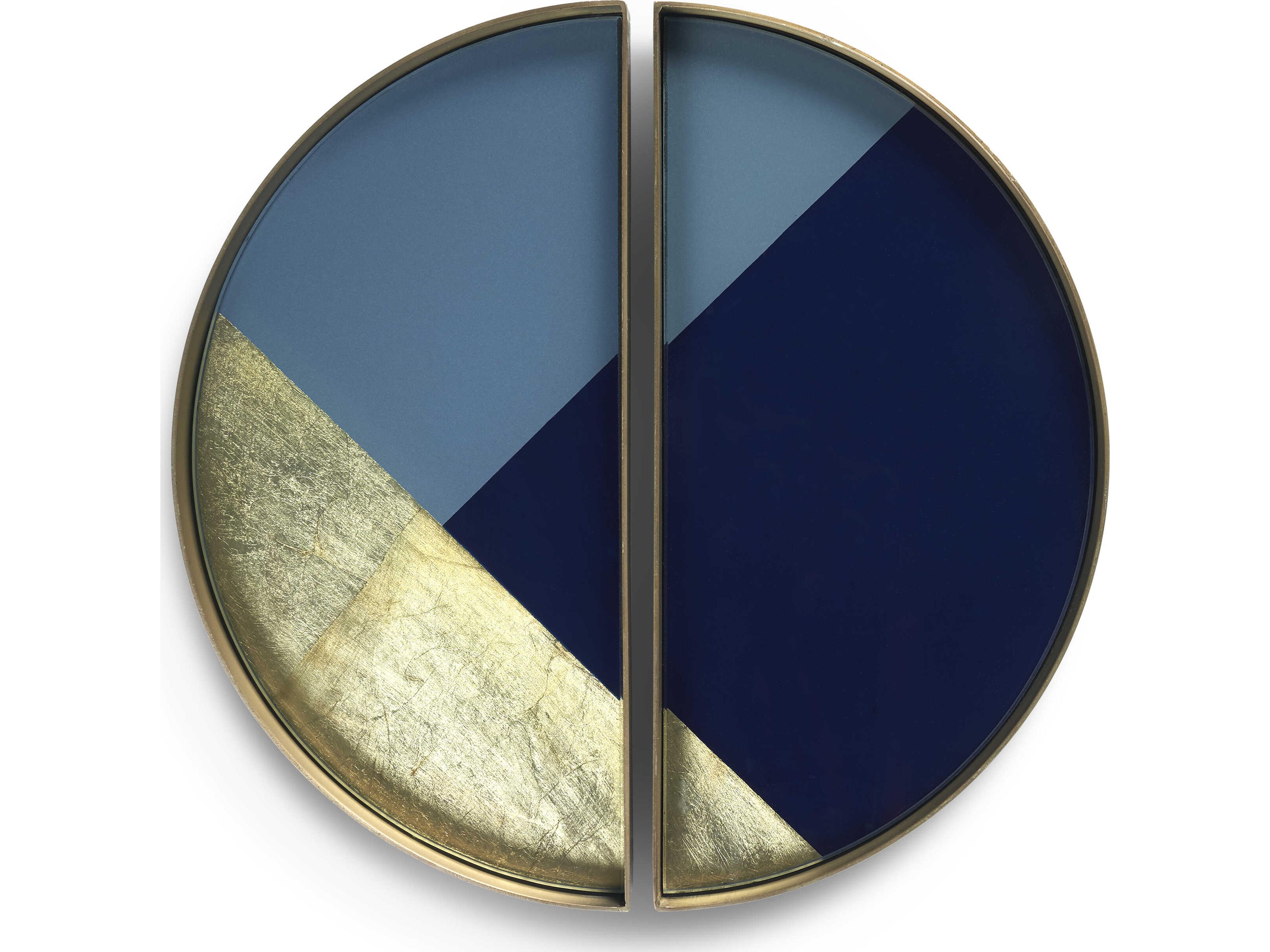 Ethnicraft Geometric Geometric Valet Tray Set