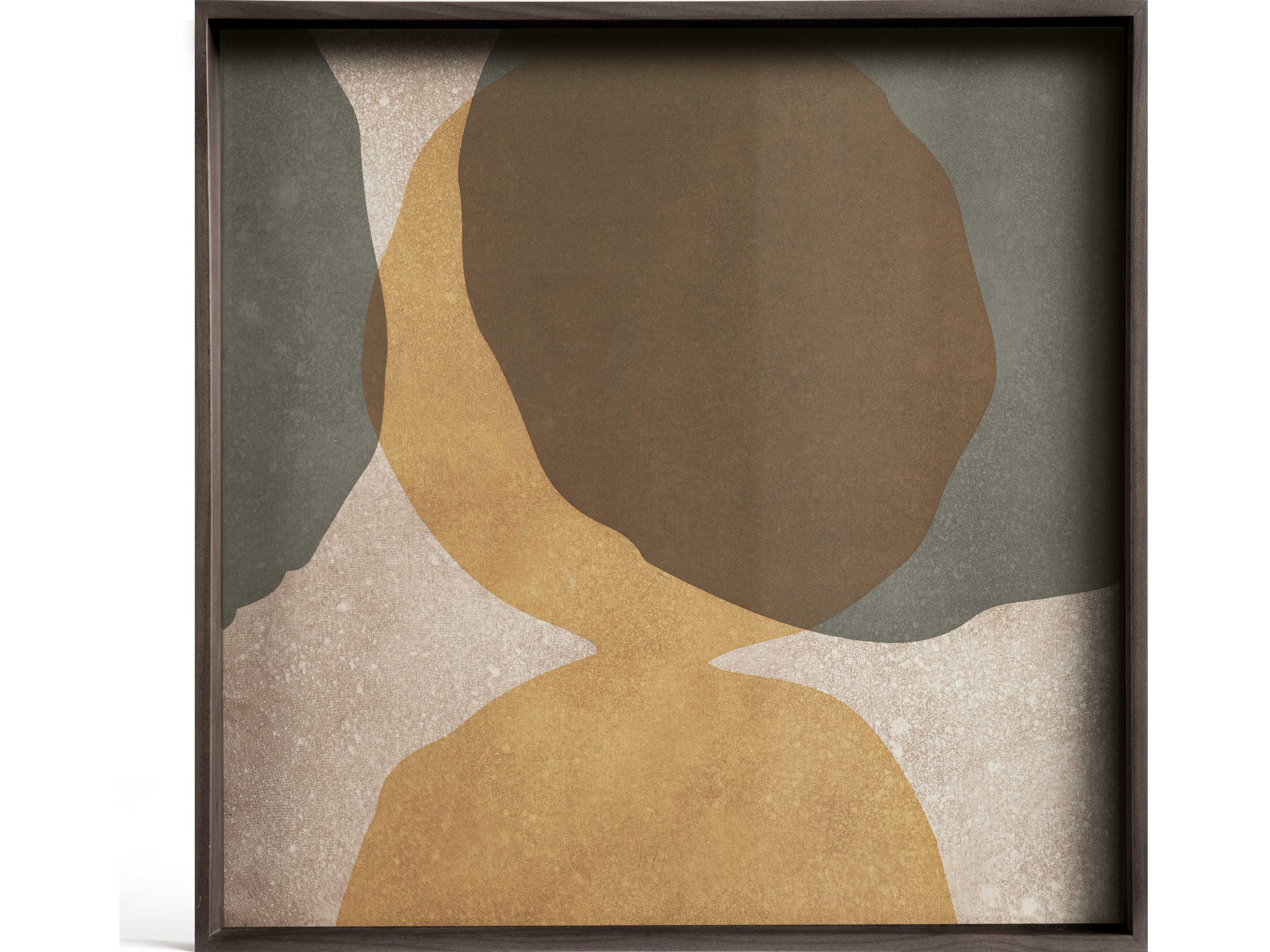 Ethnicraft Overlapping Dots Small Glass Tray