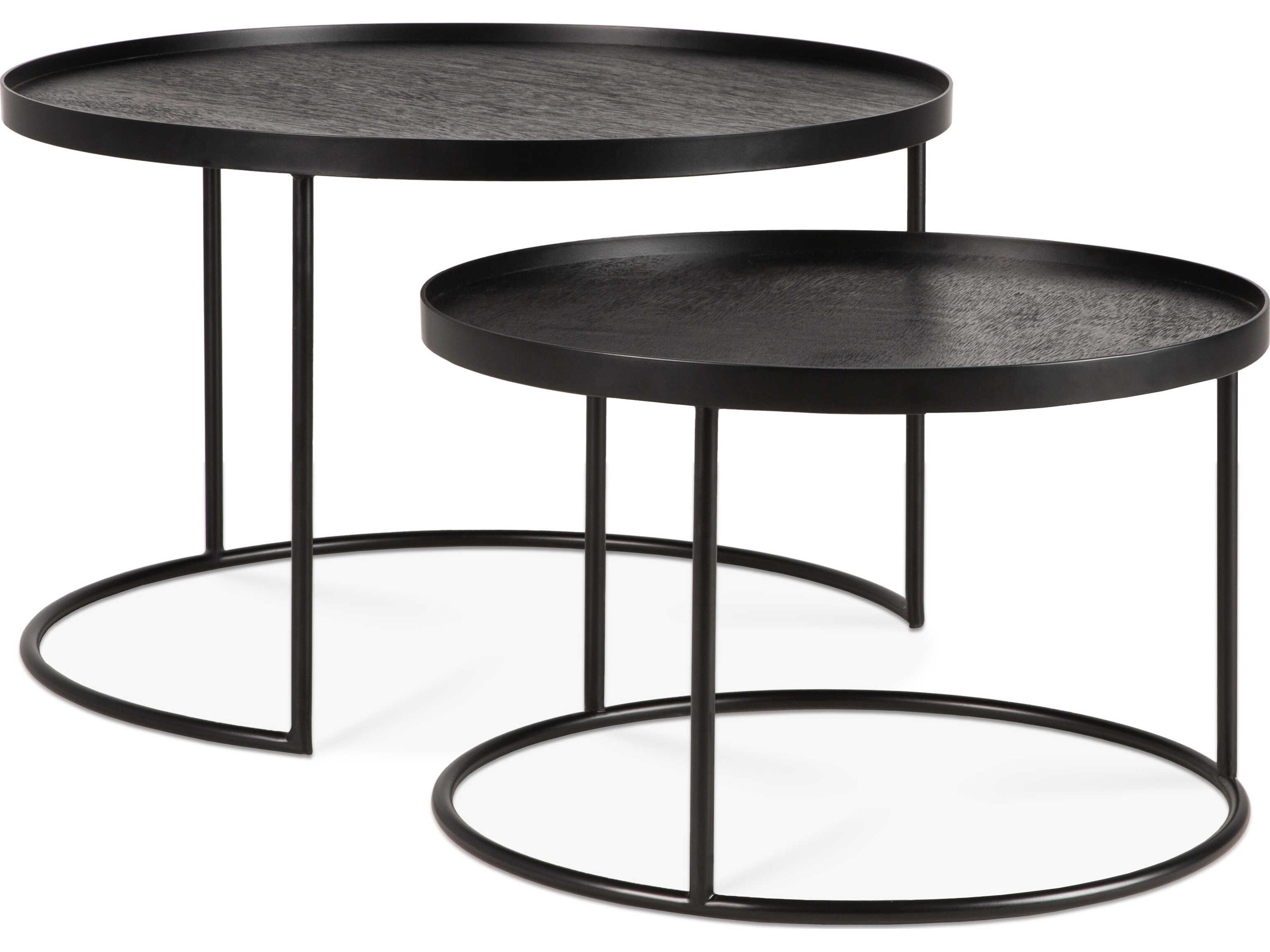 Ethnicraft Tray Small/Large Coffee Table Set