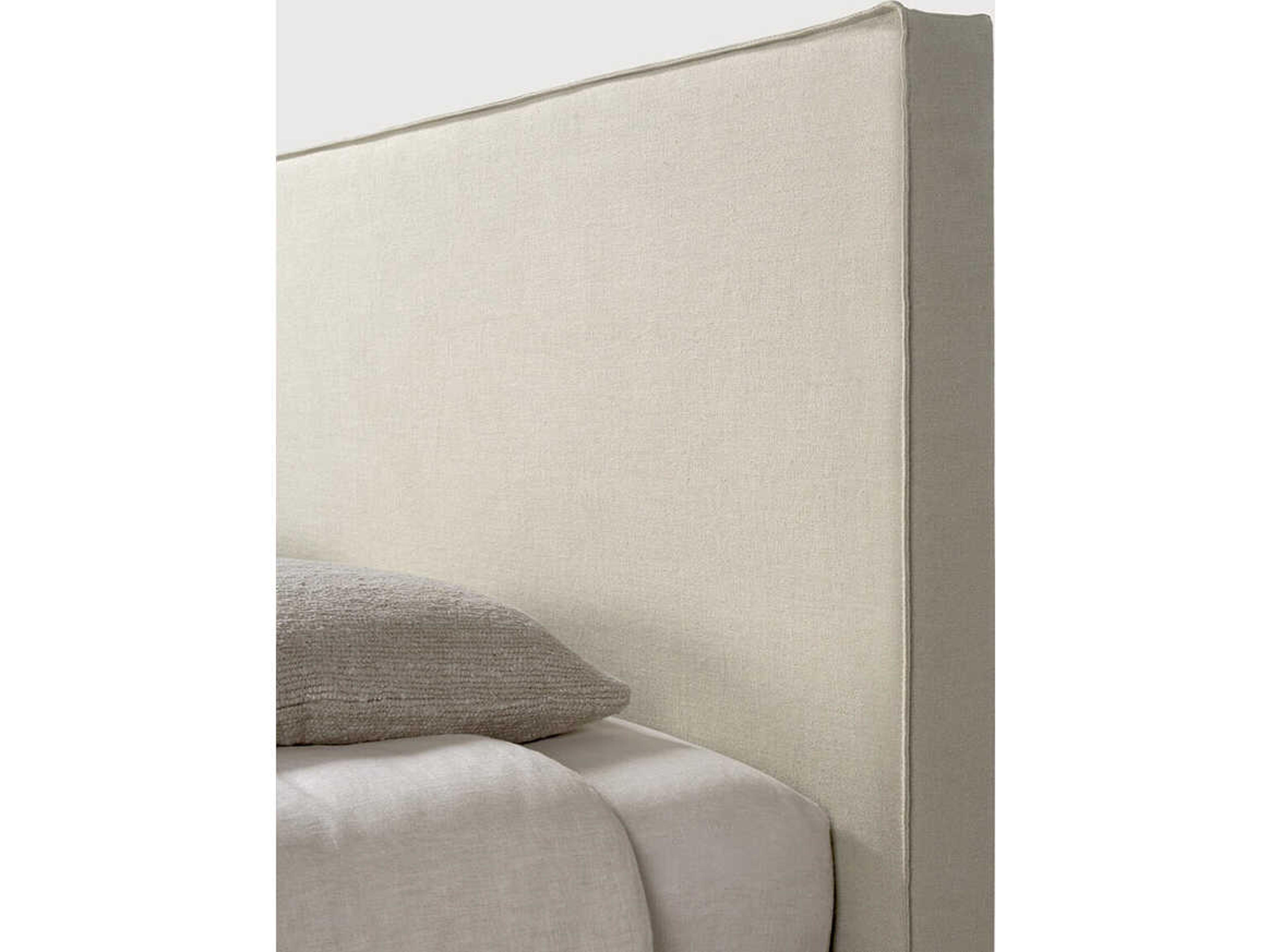 Ethnicraft Revive Grey Bed Removable Cover