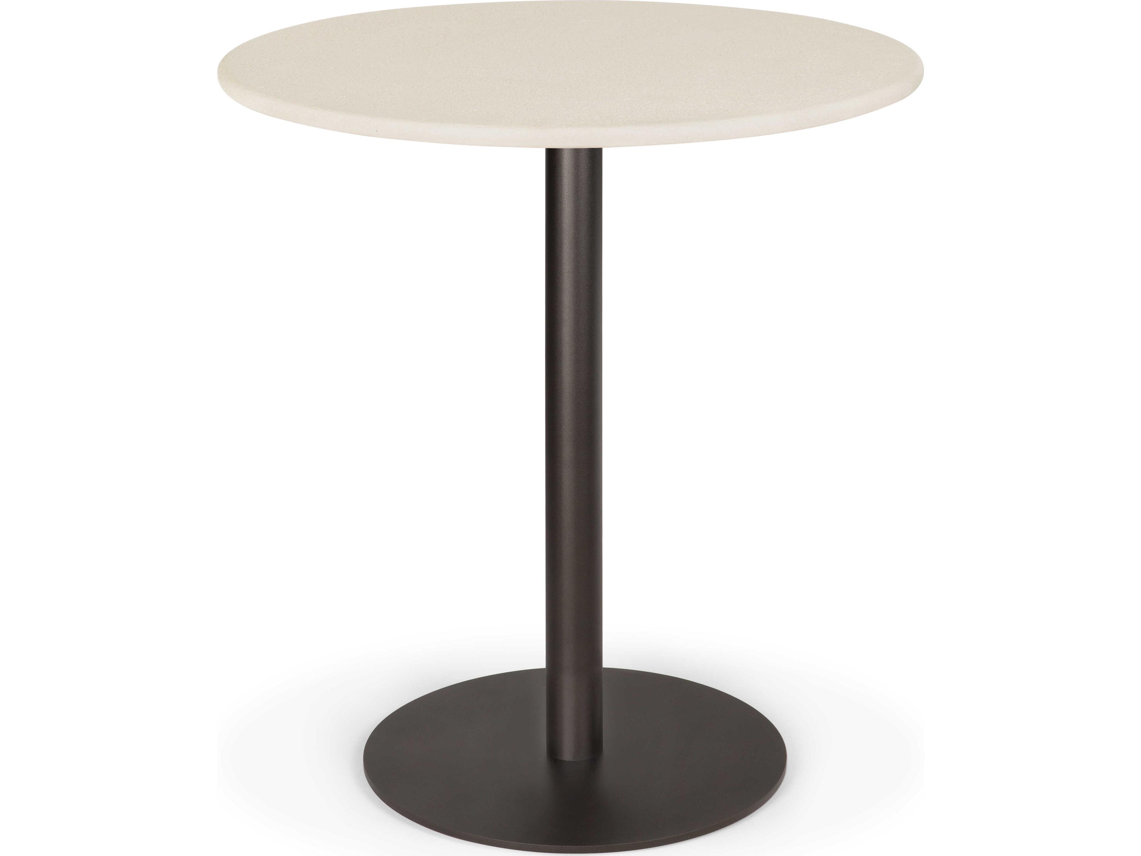 Ethnicraft Blend Off White Microcement Table Top Dining Table