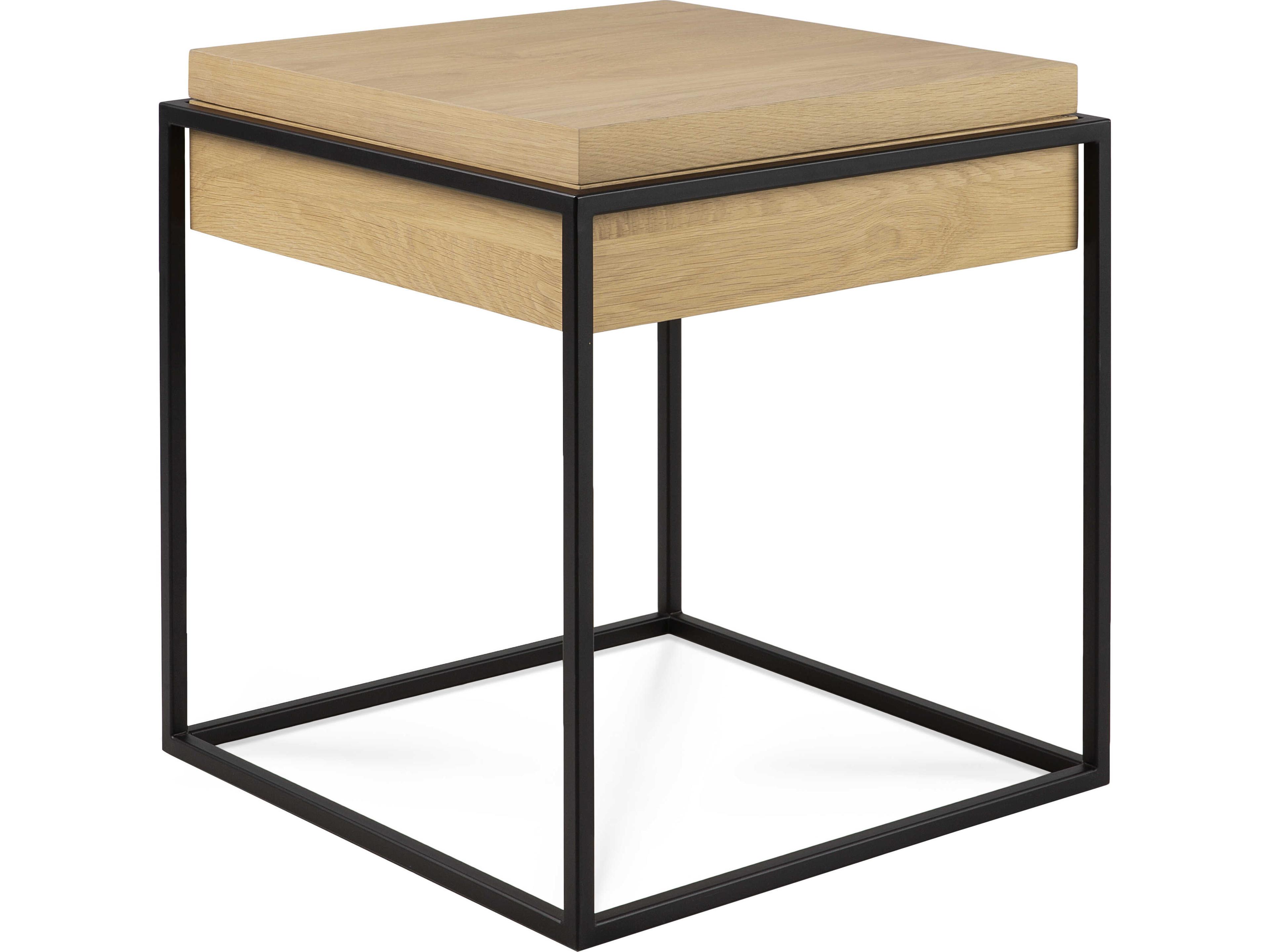 Ethnicraft Monolit Oak Side Table