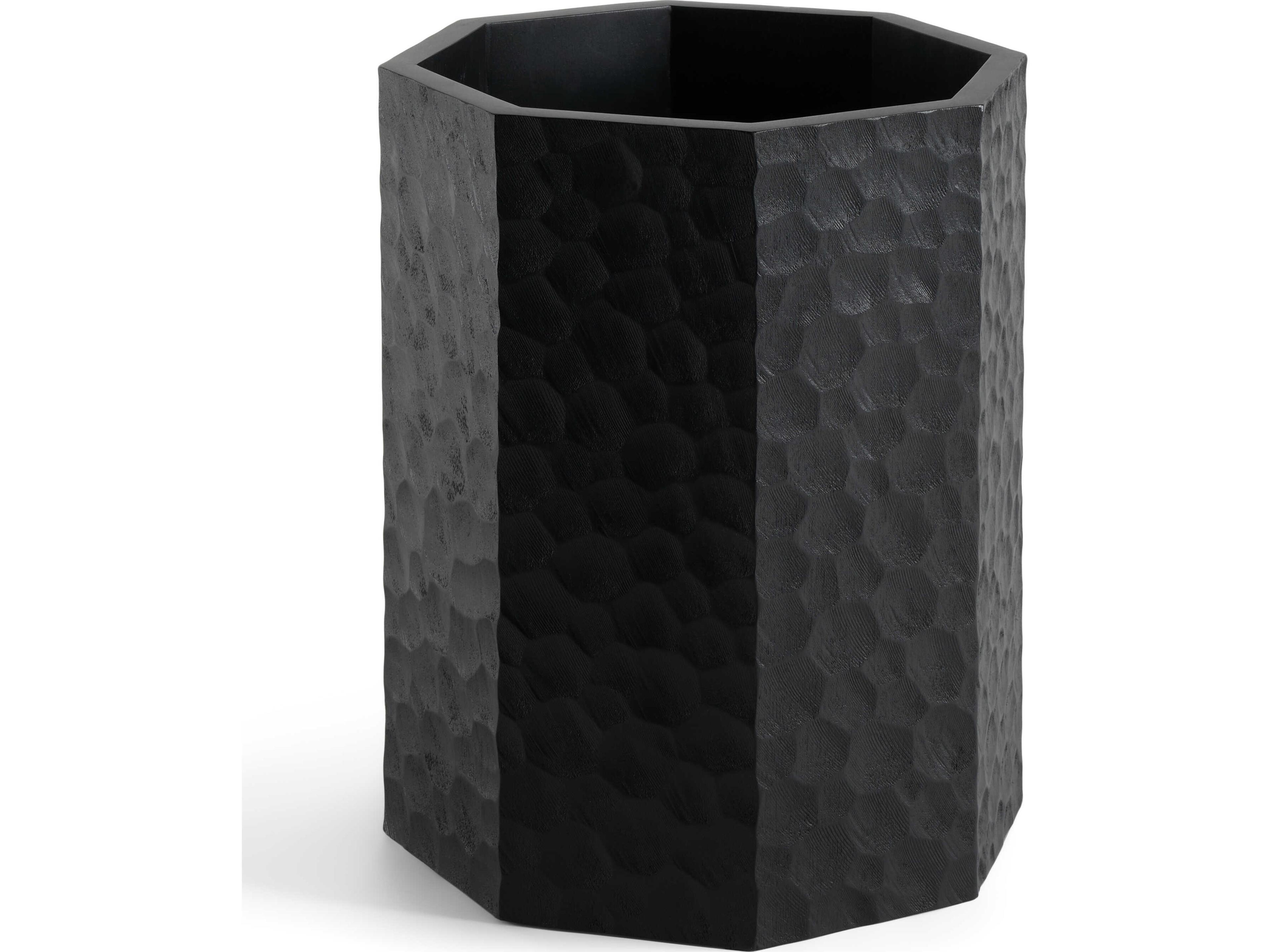 Ethnicraft Chopped Mahogany Black Paper Basket
