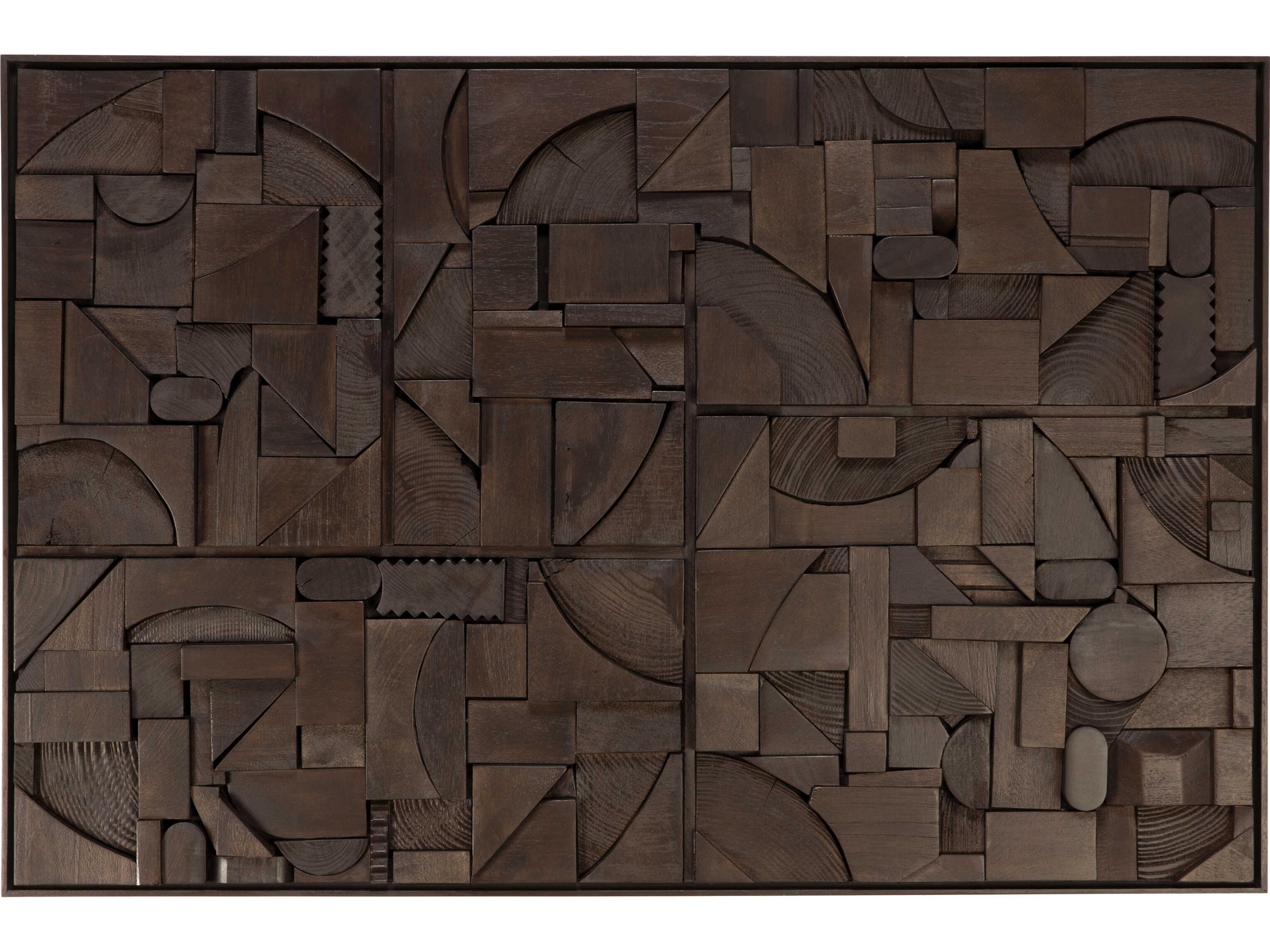 Ethnicraft Bricks Rectangular Wall Art