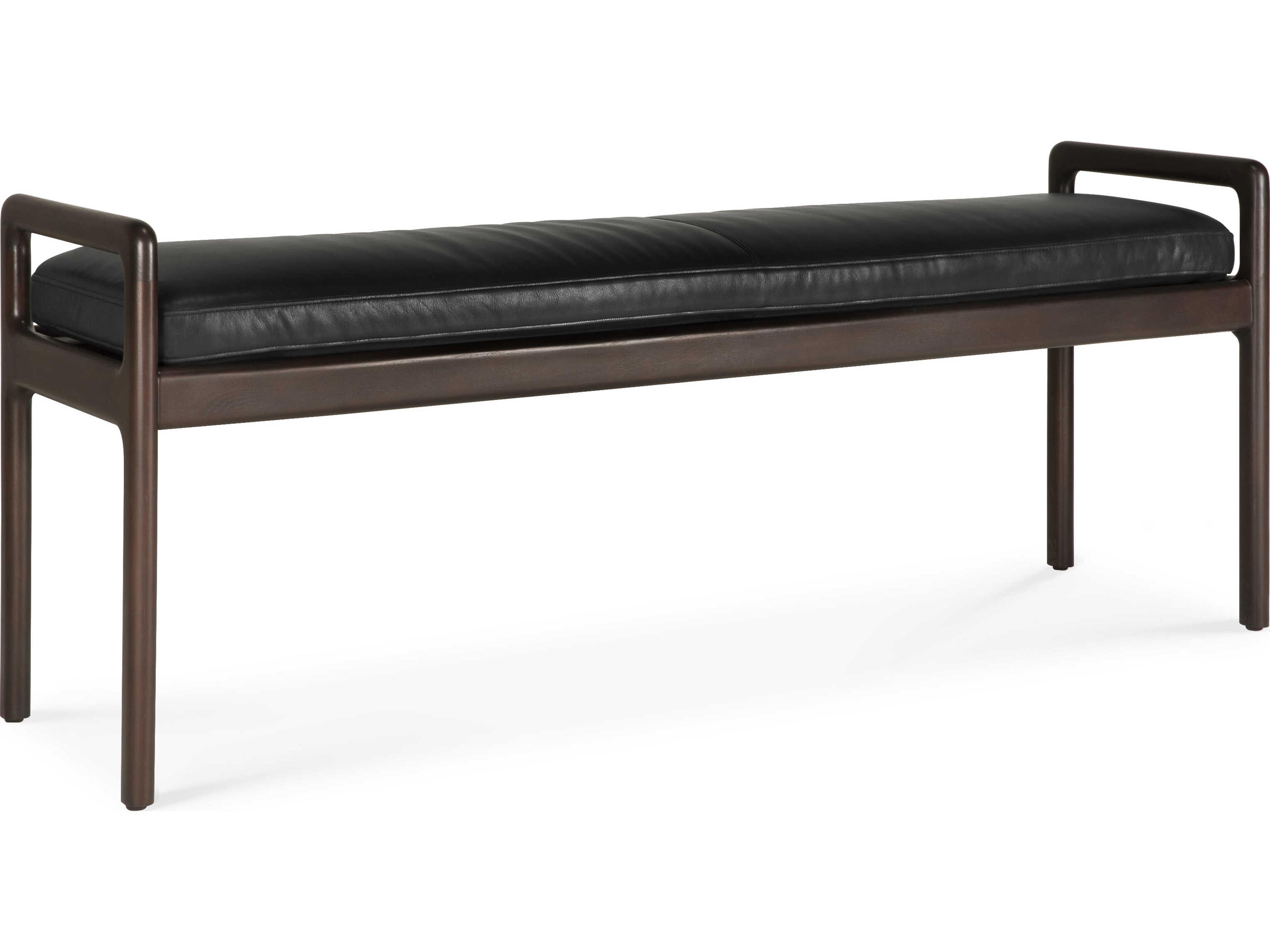 Ethnicraft Jack Mahogany Dark Brown Bench