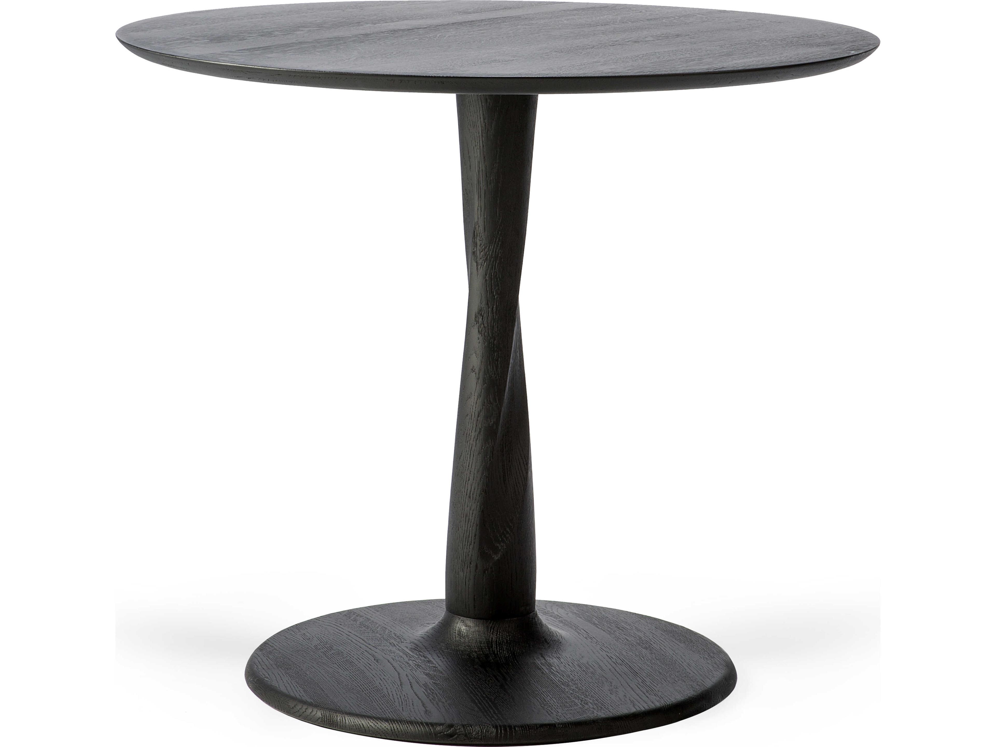 Ethnicraft Torsion Oak Black Dining Table