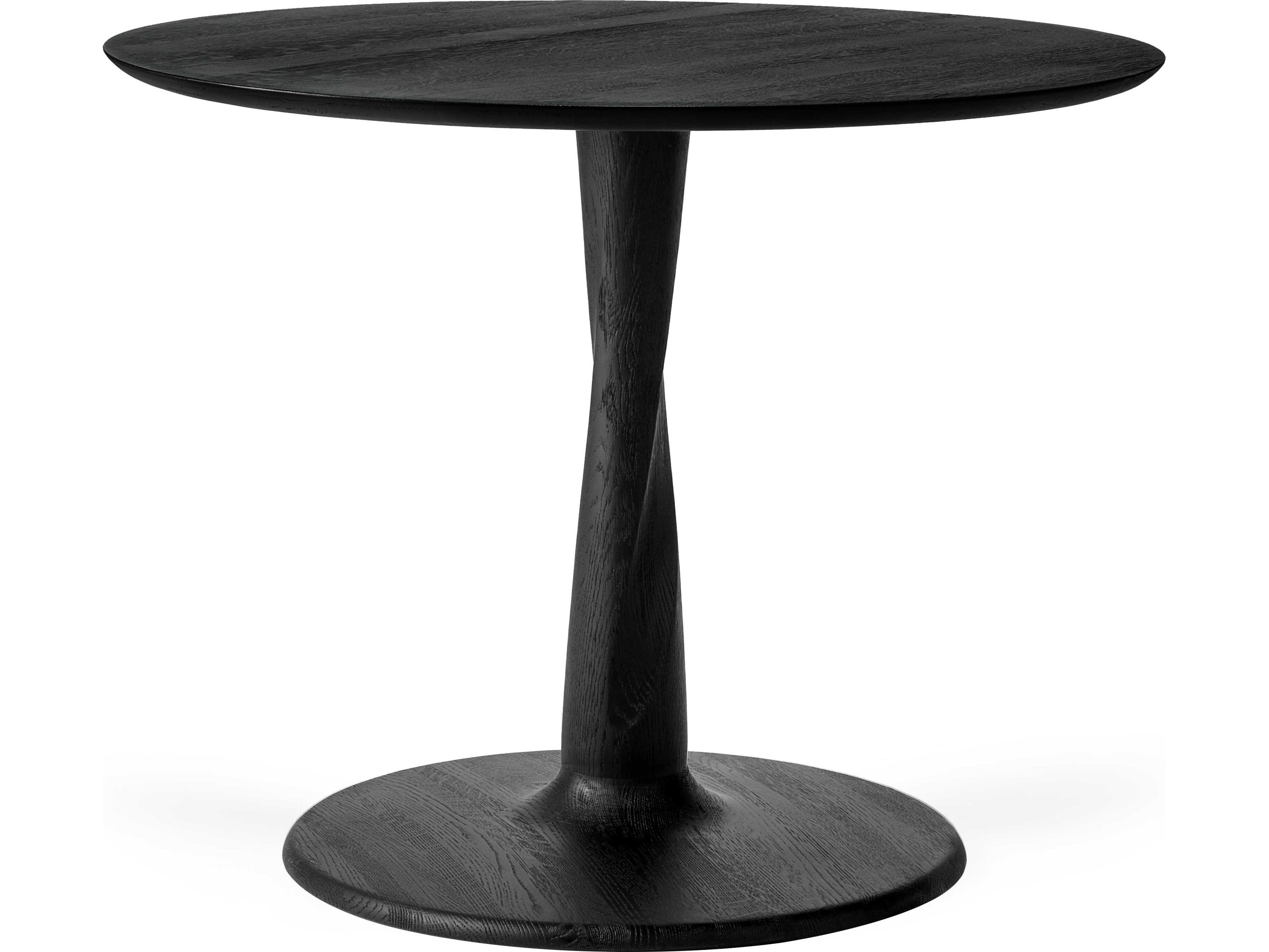 Ethnicraft Torsion Oak Black Dining Table