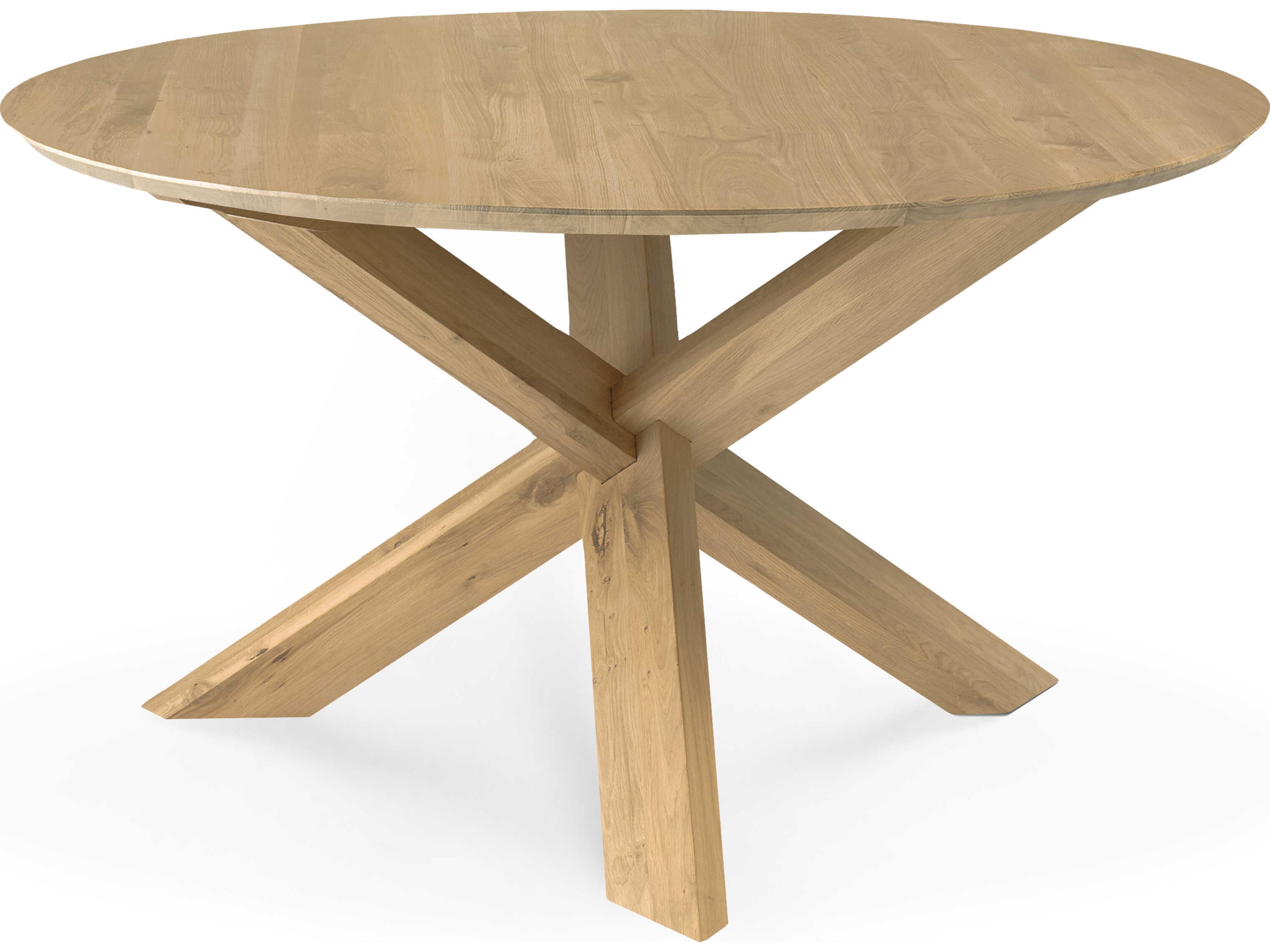 Ethnicraft Circle Oak Dining Table