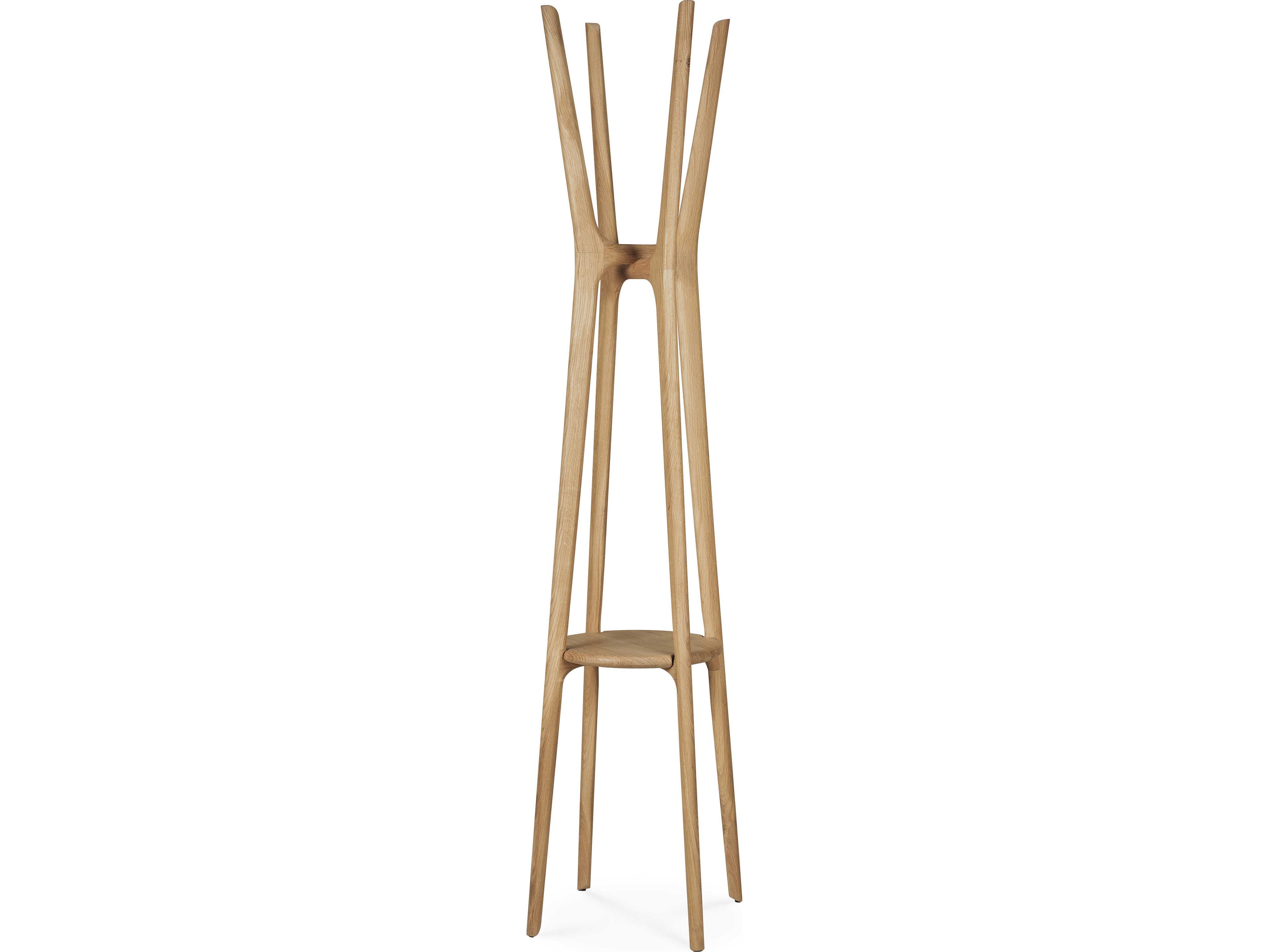 Ethnicraft Pi Oak Pi Coat Stand