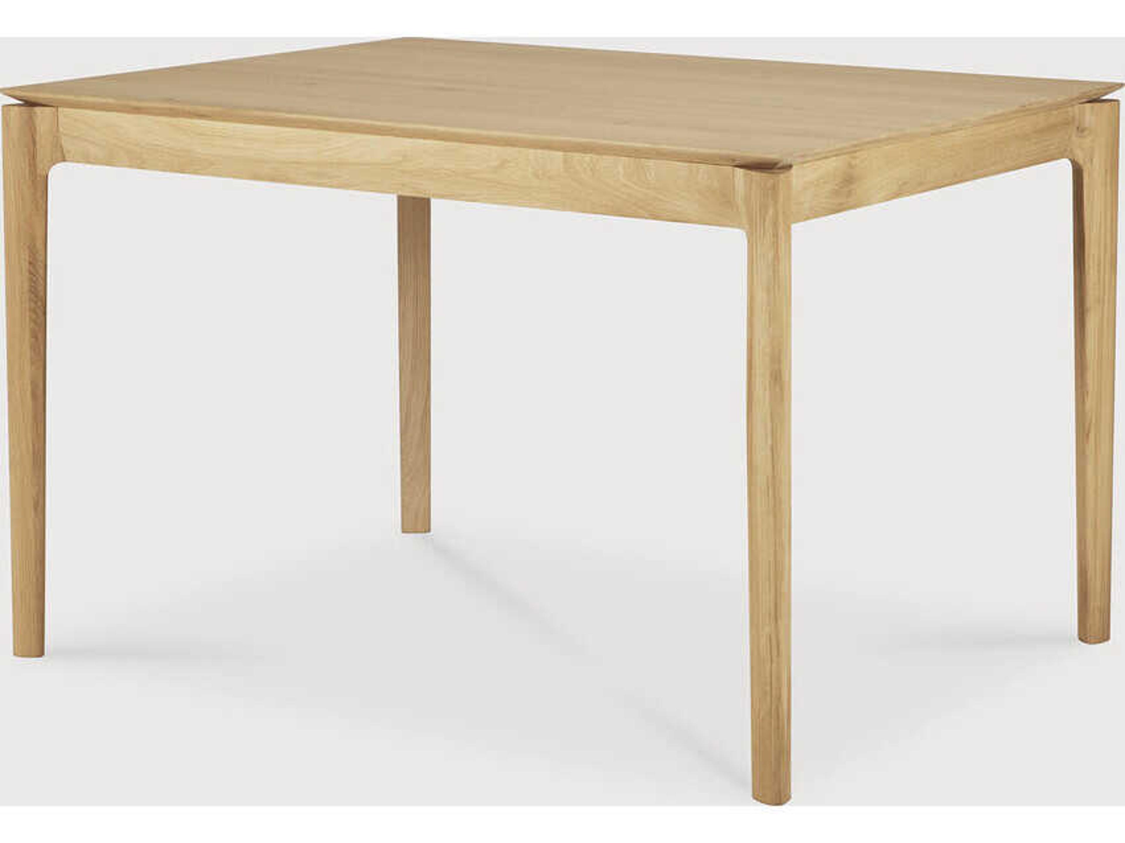 Ethnicraft Bok Oak Extendable Dining Table