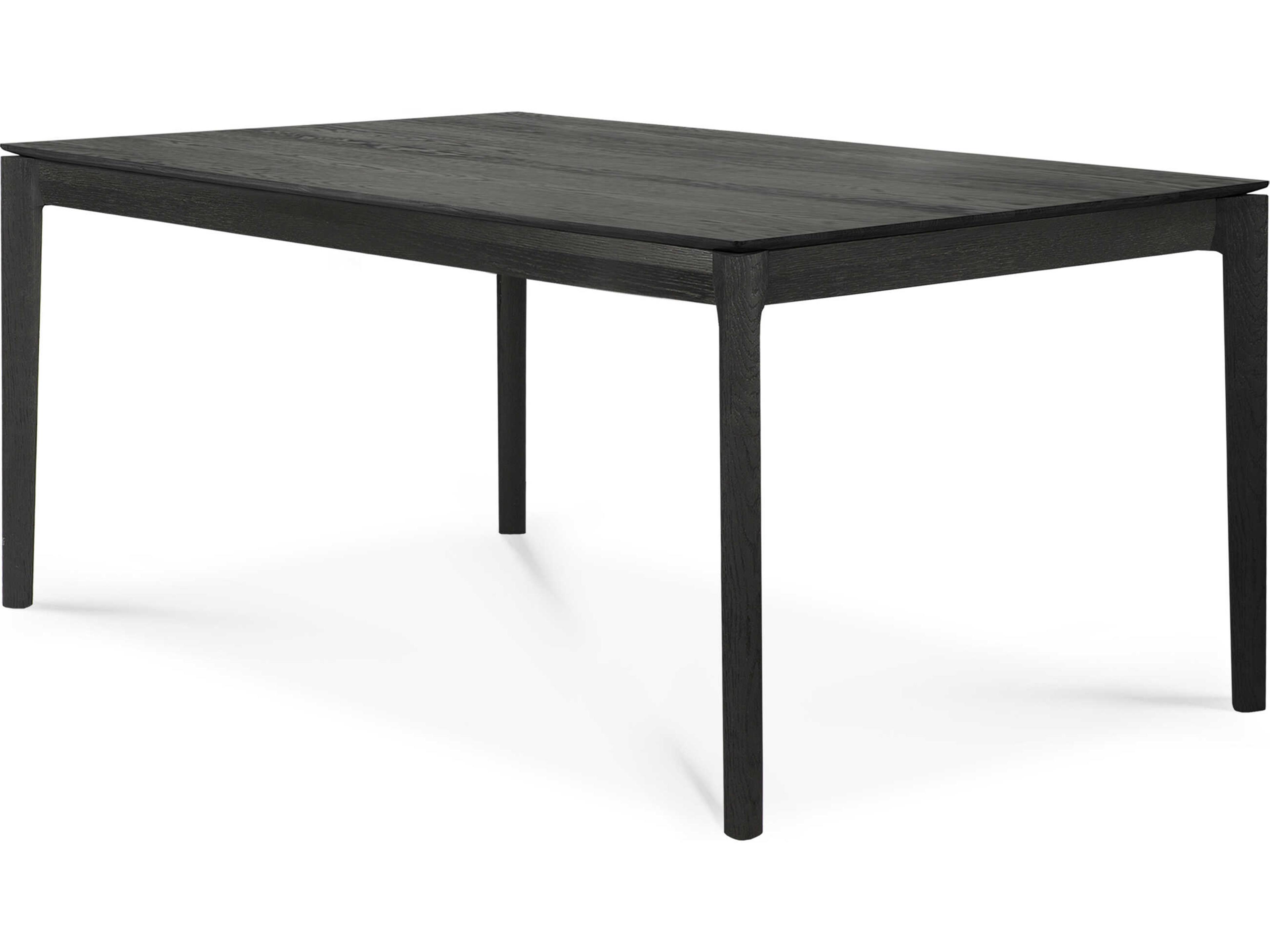 Ethnicraft Bok Oak Black Extendable Dining Table