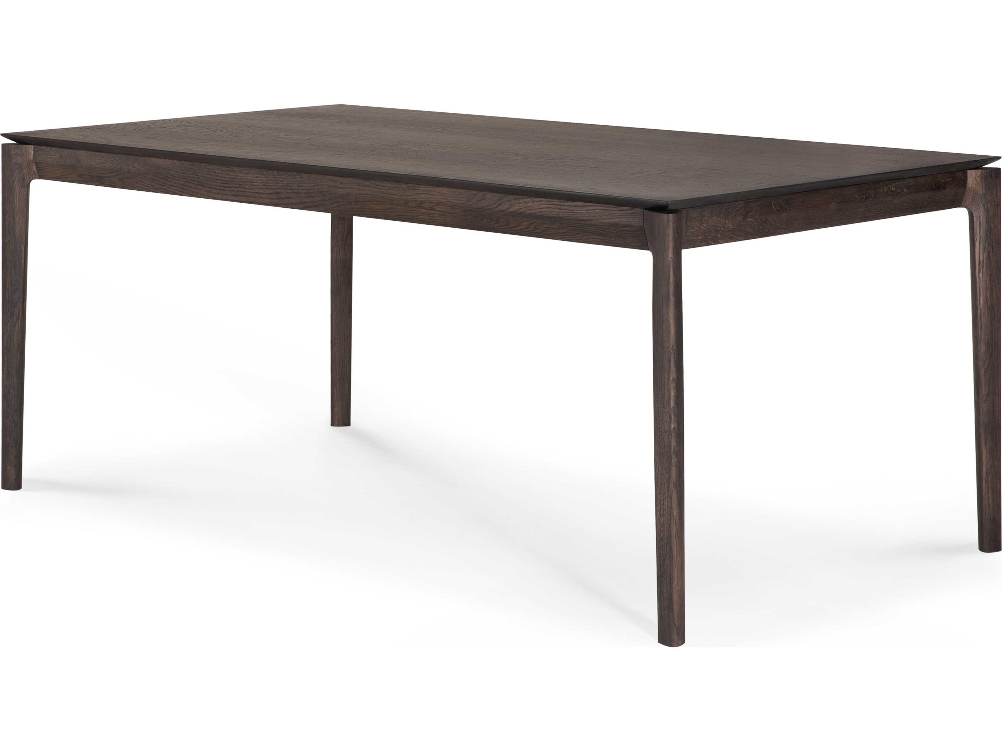 Ethnicraft Bok Oak Brown Extendable Dining Table