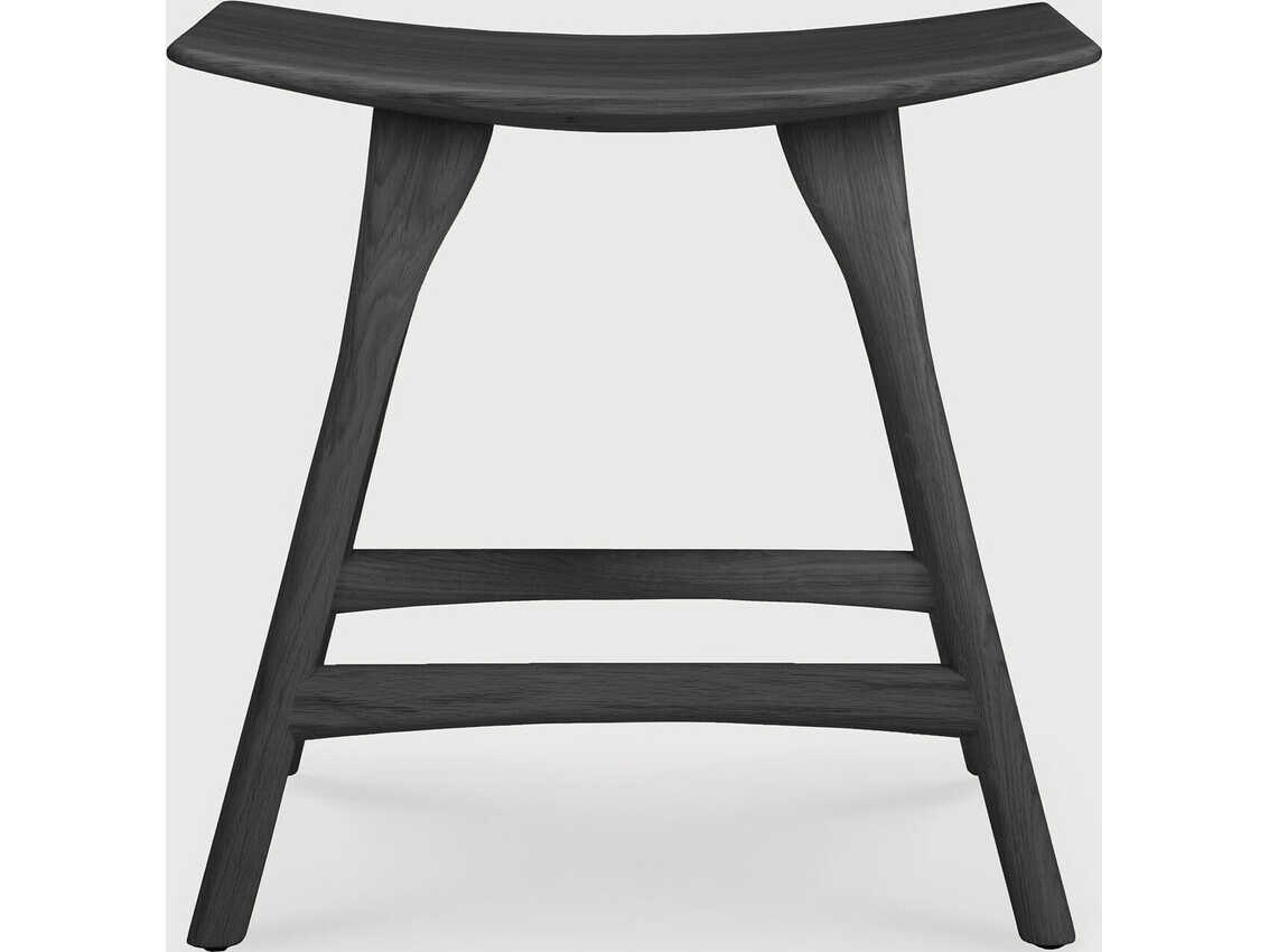 Ethnicraft Osso Oak Black Stool