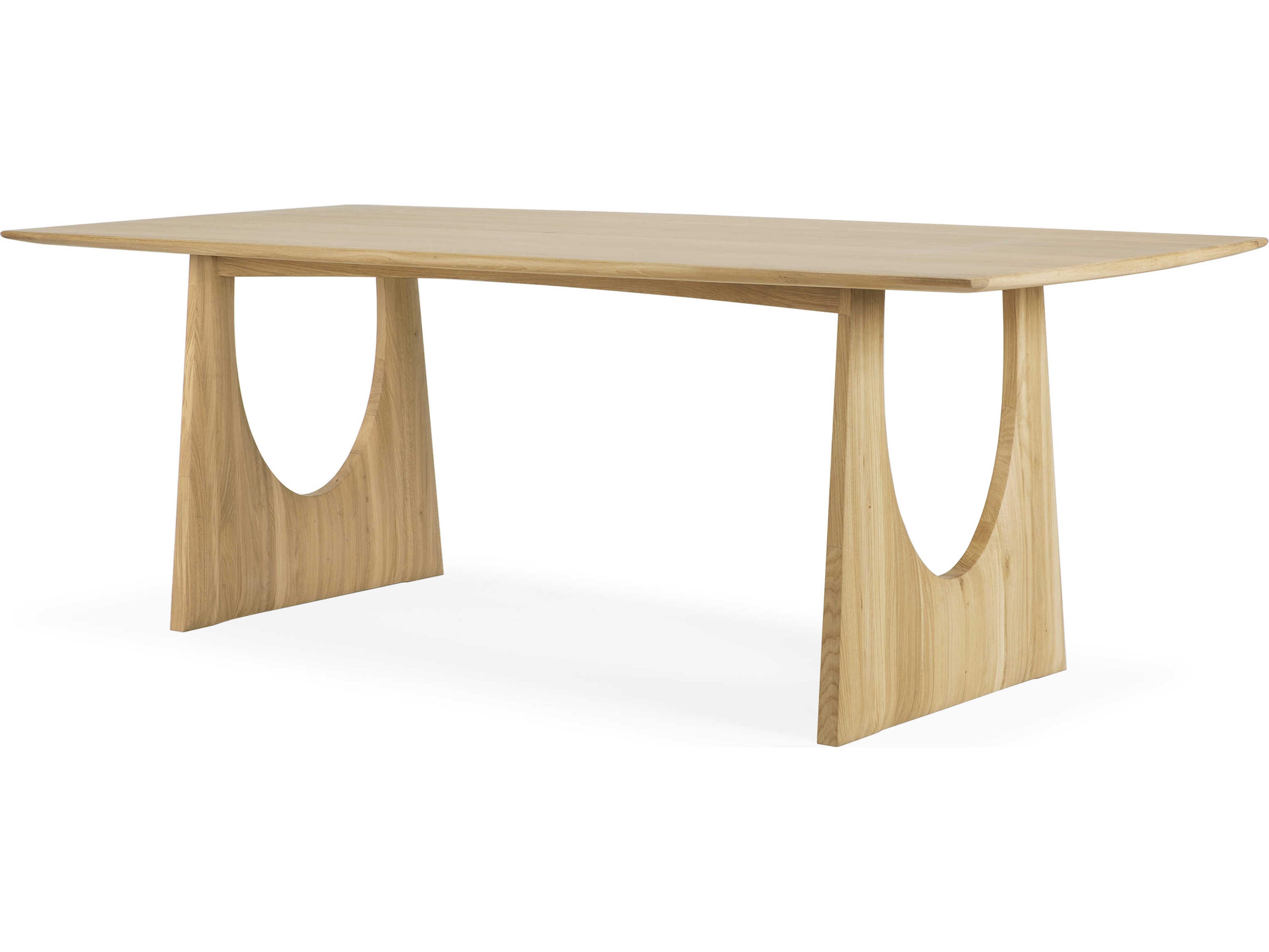 Ethnicraft Geometric Oak Dining Table